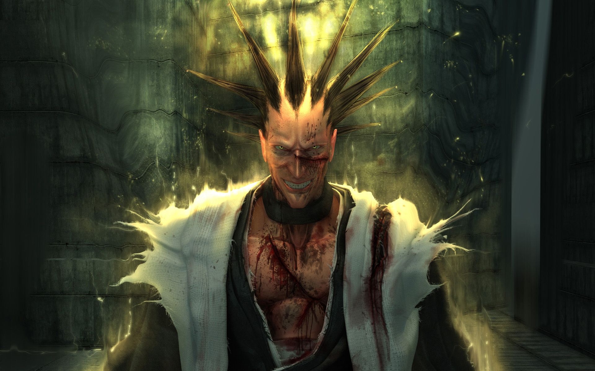 1920x1200 bleach, Zaraki, Kenpachi, Realistic, Anime Wallpaper HD / Desktop and Mobile Background