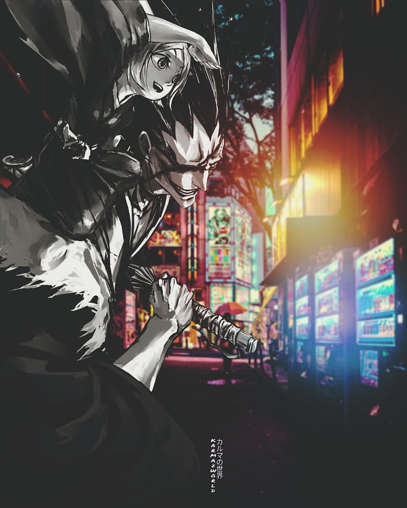 800x1000 HD kenpachi wallpaper