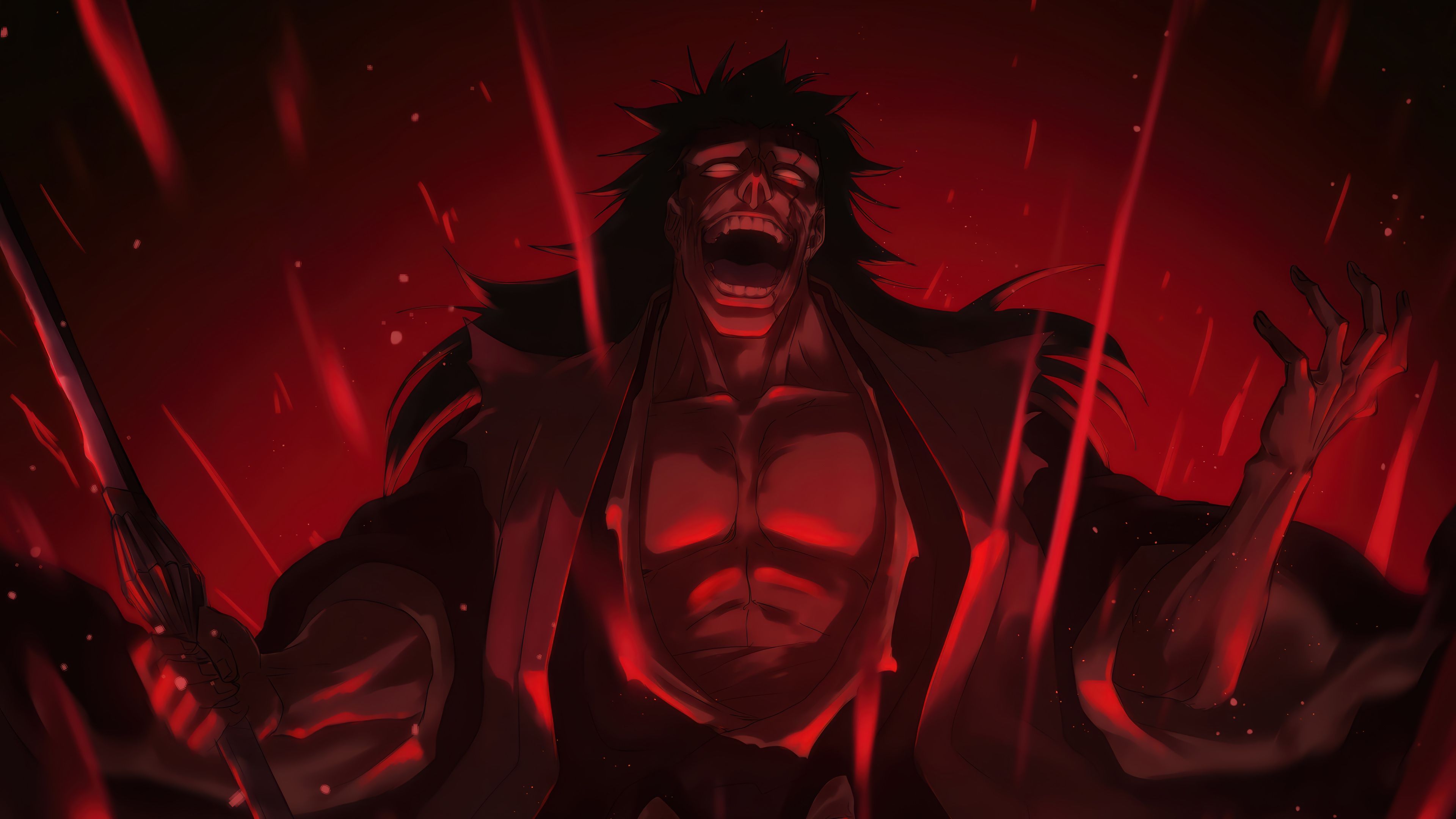 3840x2160 Kenpachi Bleach: TYBW 4K Wallpaper PC HD