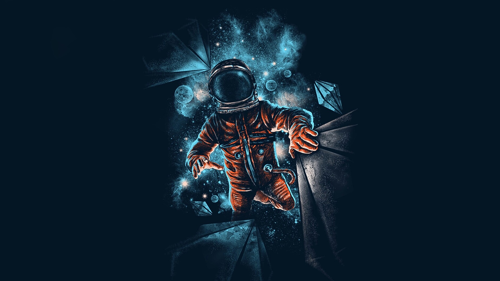 1920x1080 Space Man Artistic Galaxy Wallpaper, HD Artist 4K Wallpaper, Image and Background