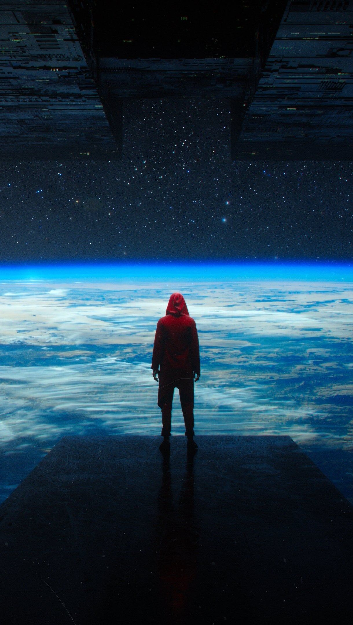 1220x2160 Man In The Sci Fi Universe Wallpaper 4K For IPhone And Mobile Phone