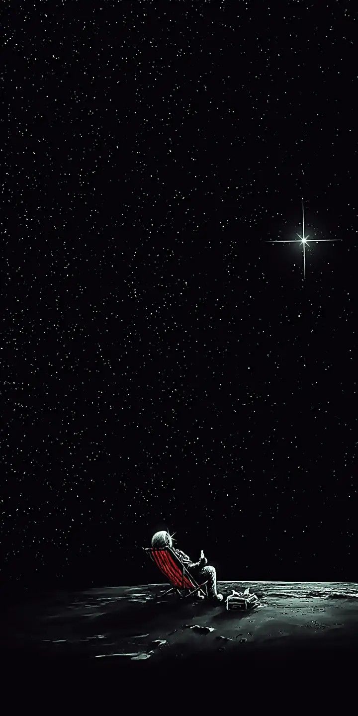 720x1440 Moon and Man on the Moon Wall Art. Papeis de parede para iphone, Foto, Papel de parede celular