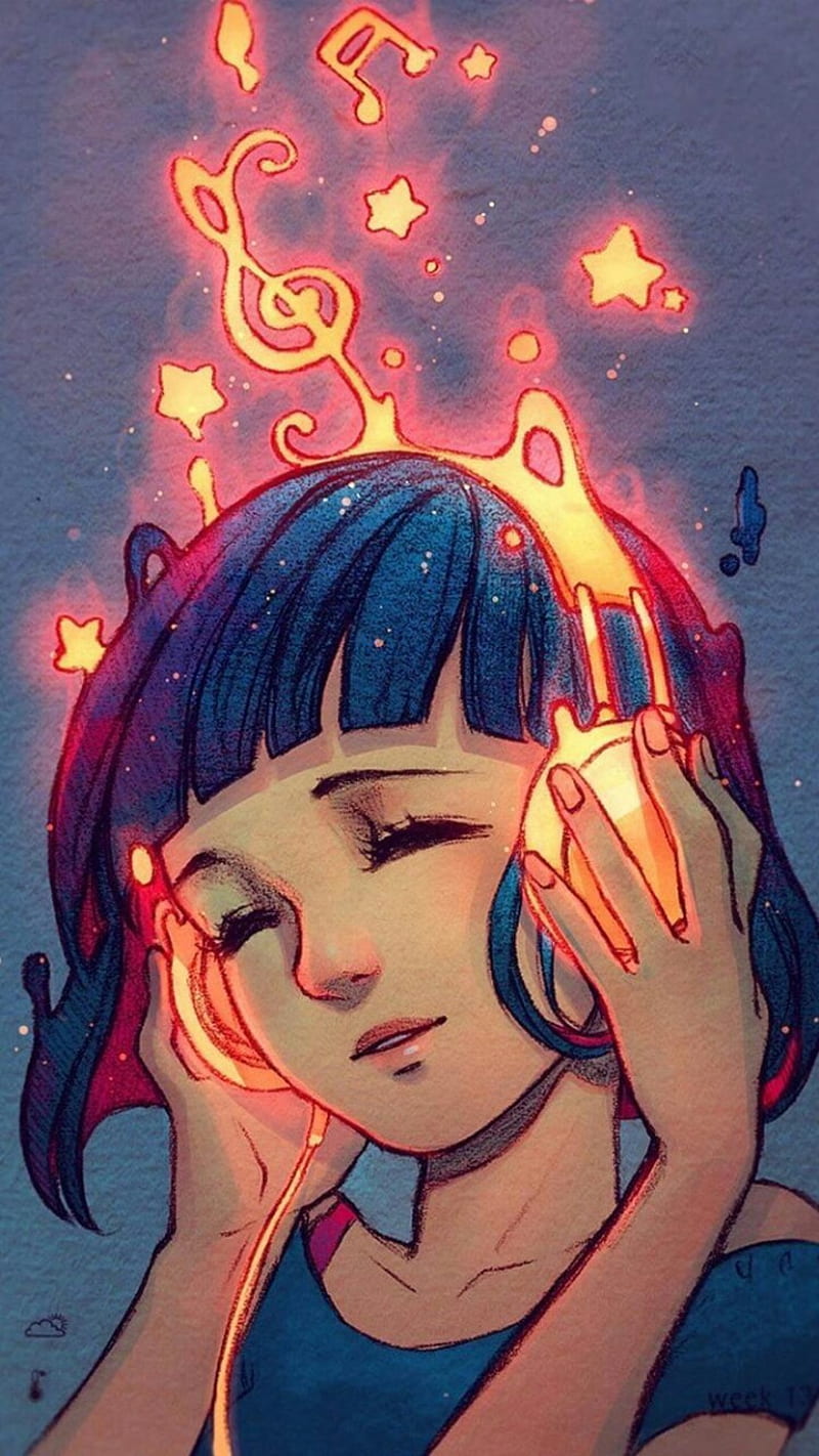 800x1422 Music magic, headphones, HD phone wallpaper