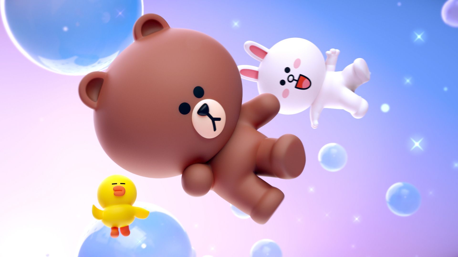 1920x1080 Philips Sonicare LINE FRIENDS Edition (14). Image - Behance