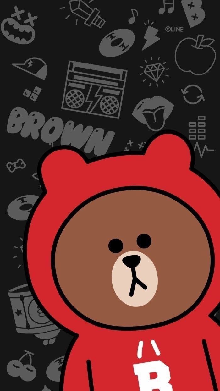 700x1244 Brown And Friends Wallpaper