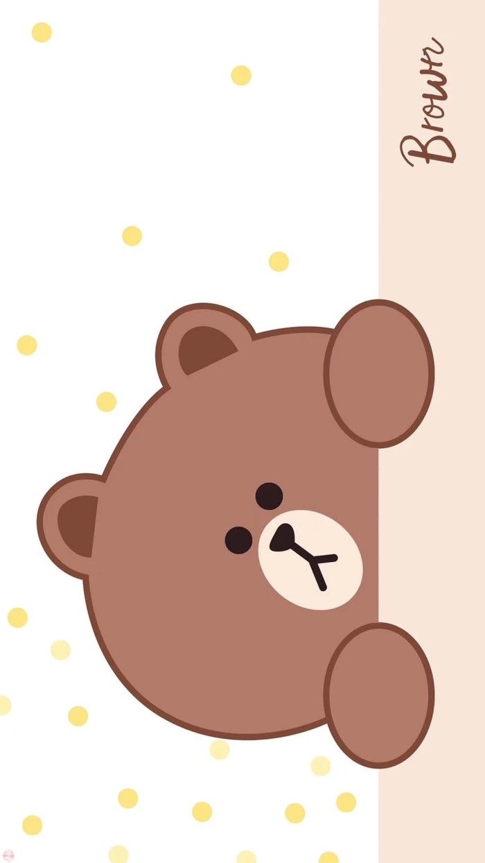 700x1244 Discover 47 Line Brown and brown and friends wallpaper ideas. line brown bear wallpaper, line bear brown, brown cony wallpaper and more
