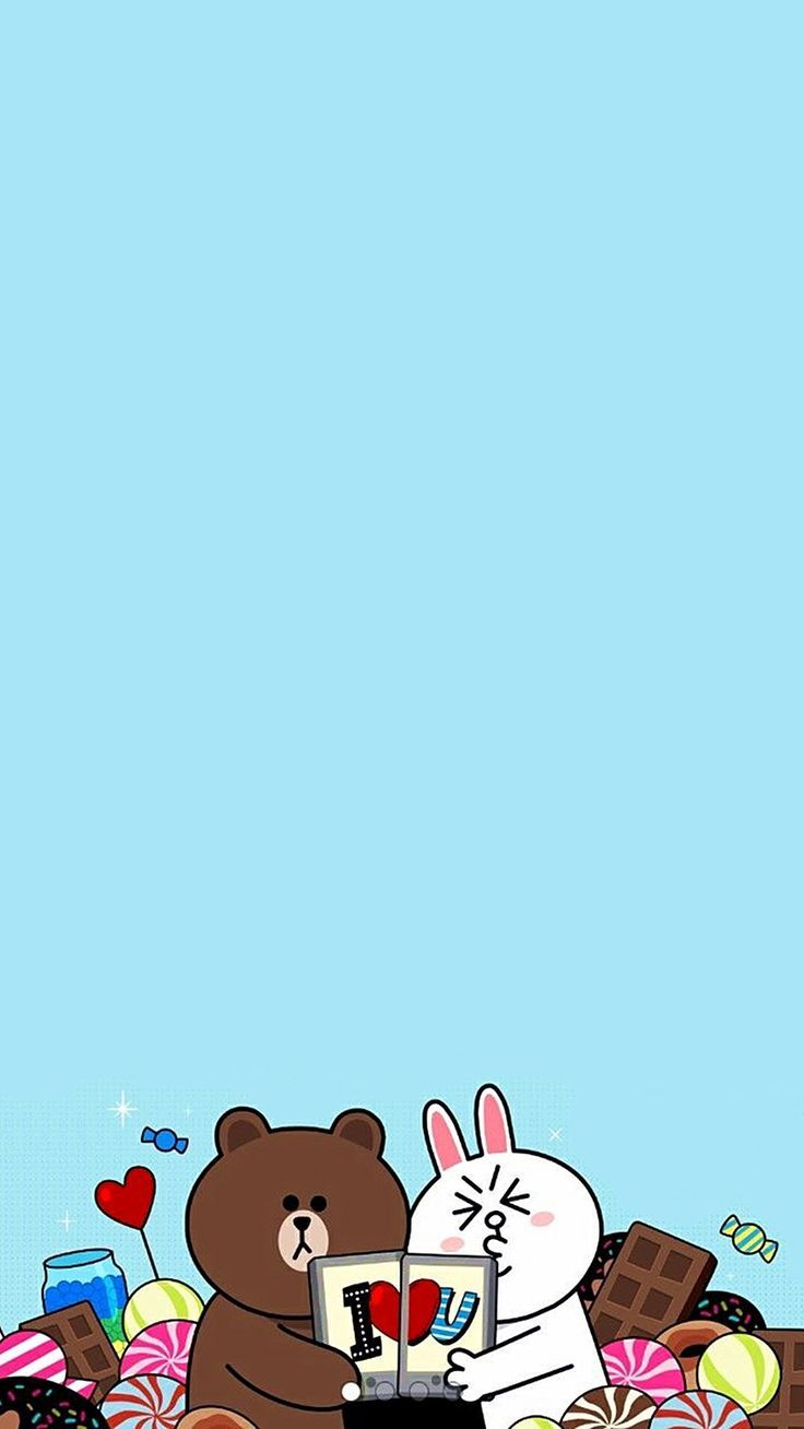 736x1308 Discover 80 LINE friends and brown and friends line ideas. line friends bear, brown line friends wallpaper, brown and friends drawing and more