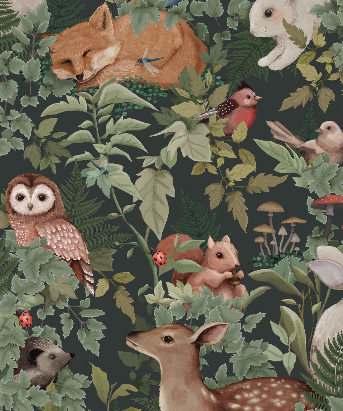 1100x1320 In The Woods Wallpaper / Forest / Double Roll