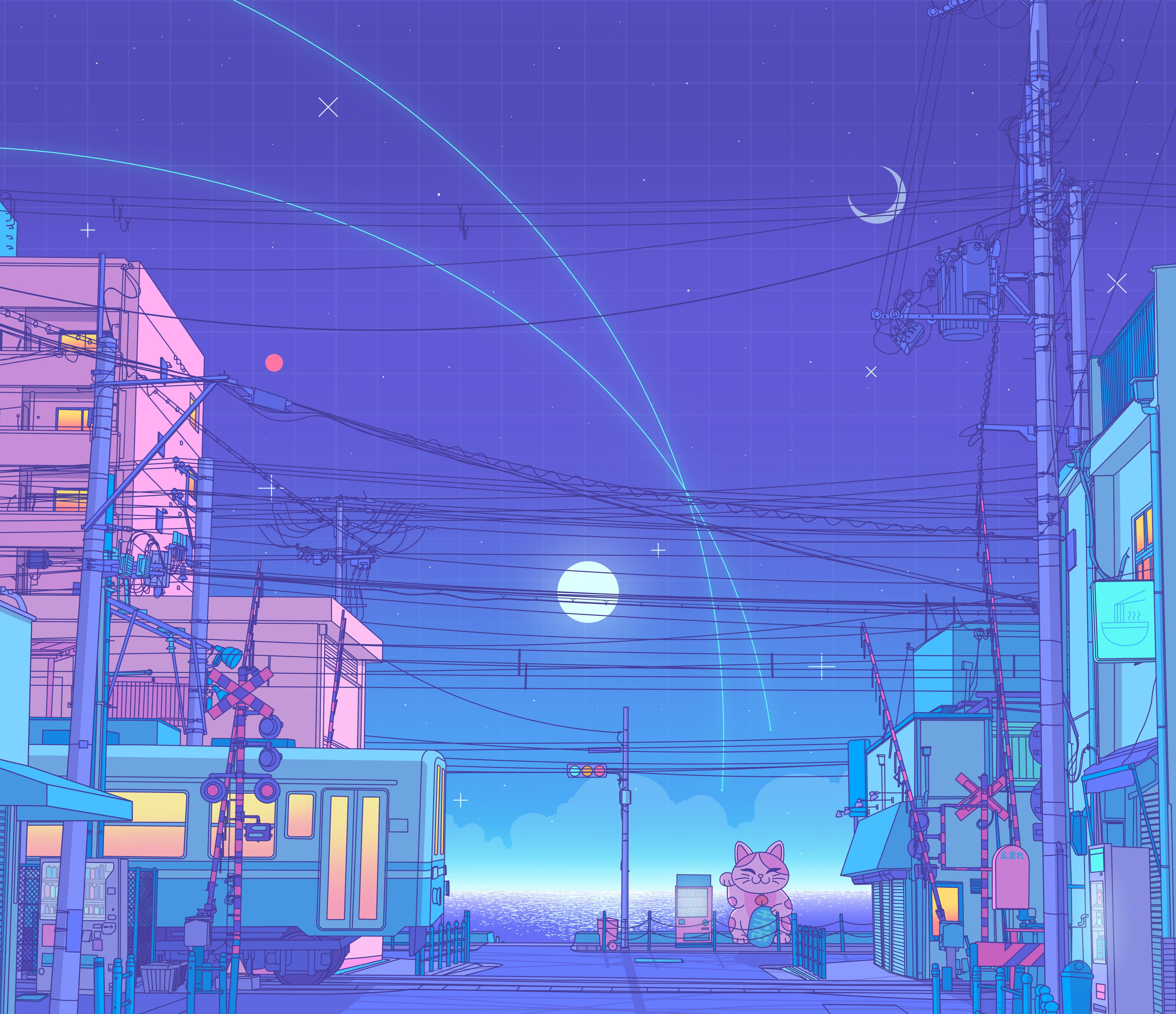 4640x4000 Lofi Wallpaper and Background