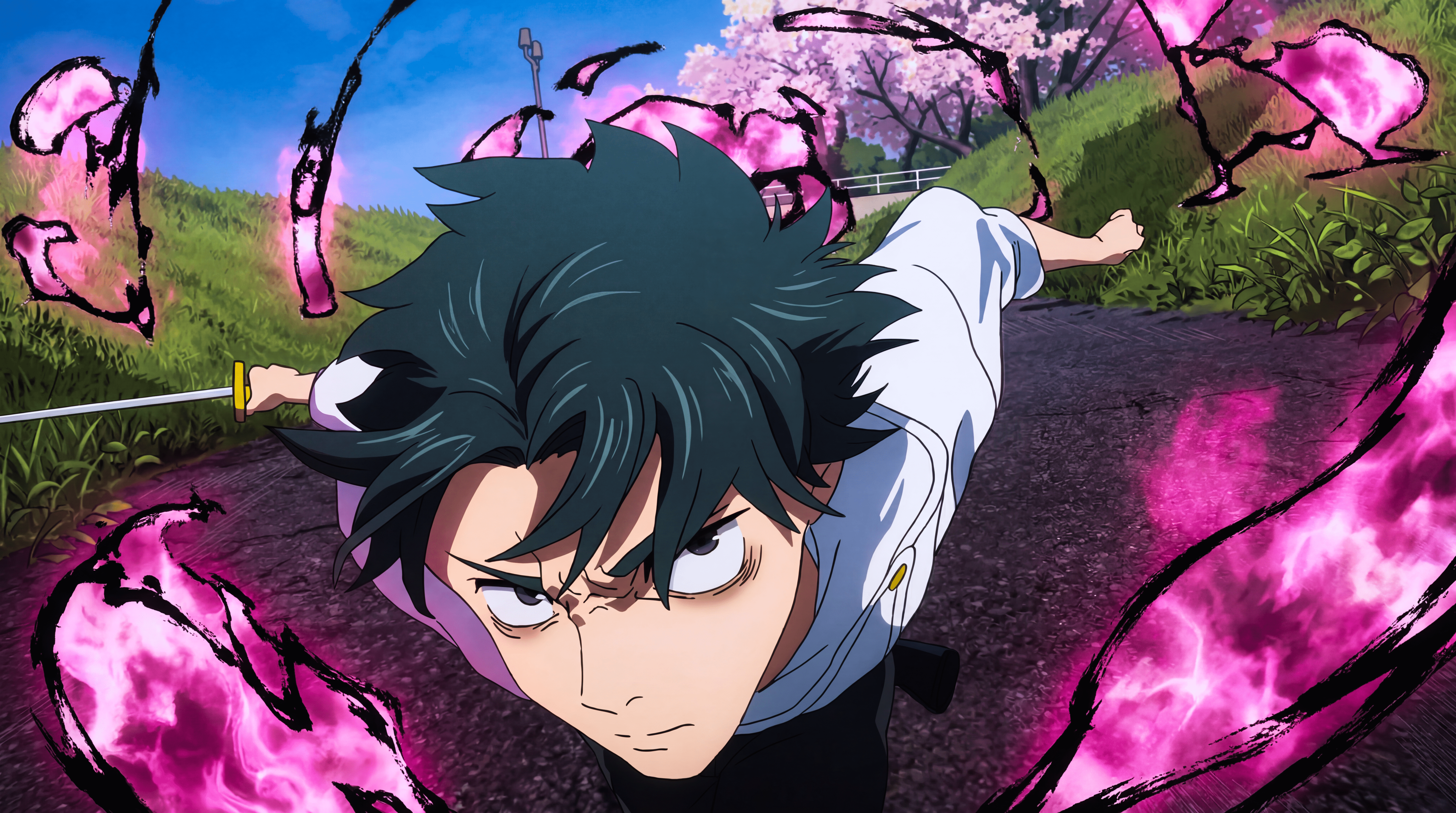 5504x3072 Jujutsu Kaisen 3rd seasonū Ishigori 4k Wallpaper