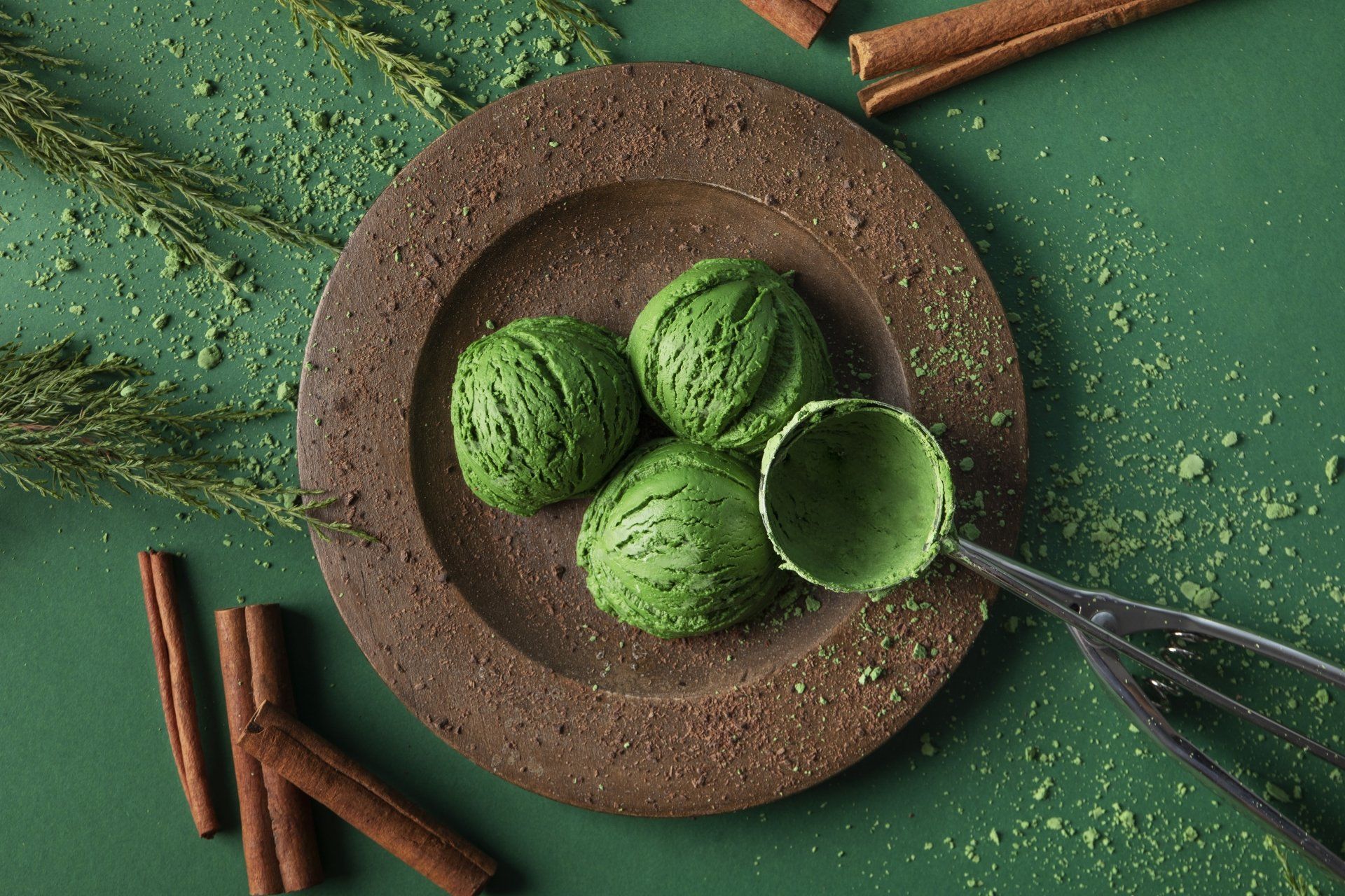 1920x1280 Matcha Ice Cream Delight
