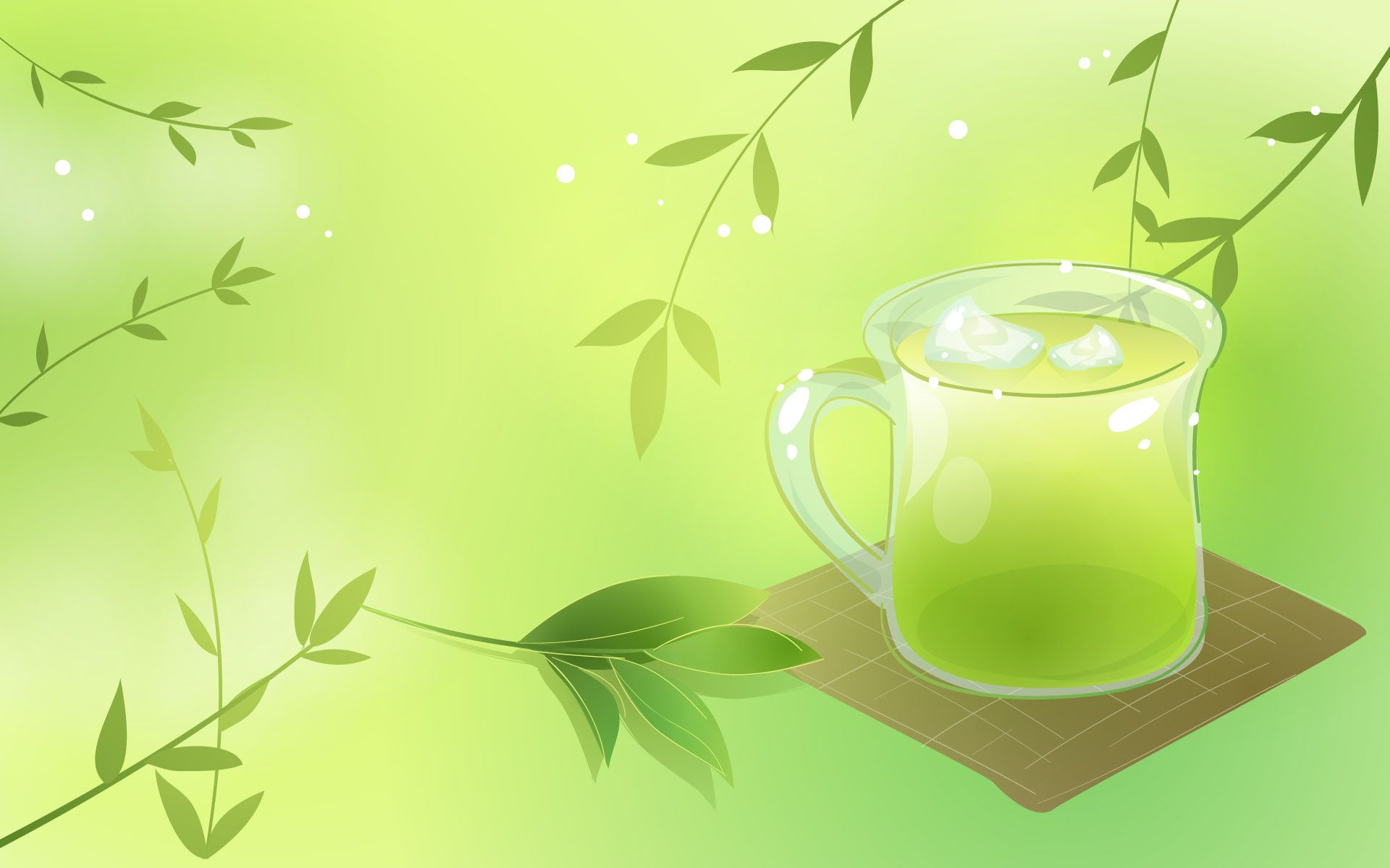 1920x1200 Matcha Green Wallpaper