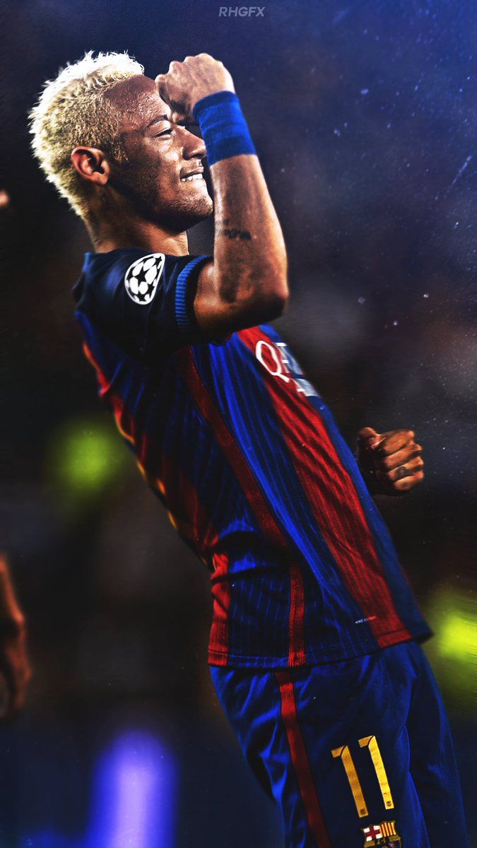 675x1200 Neymar Champions League Wallpaper