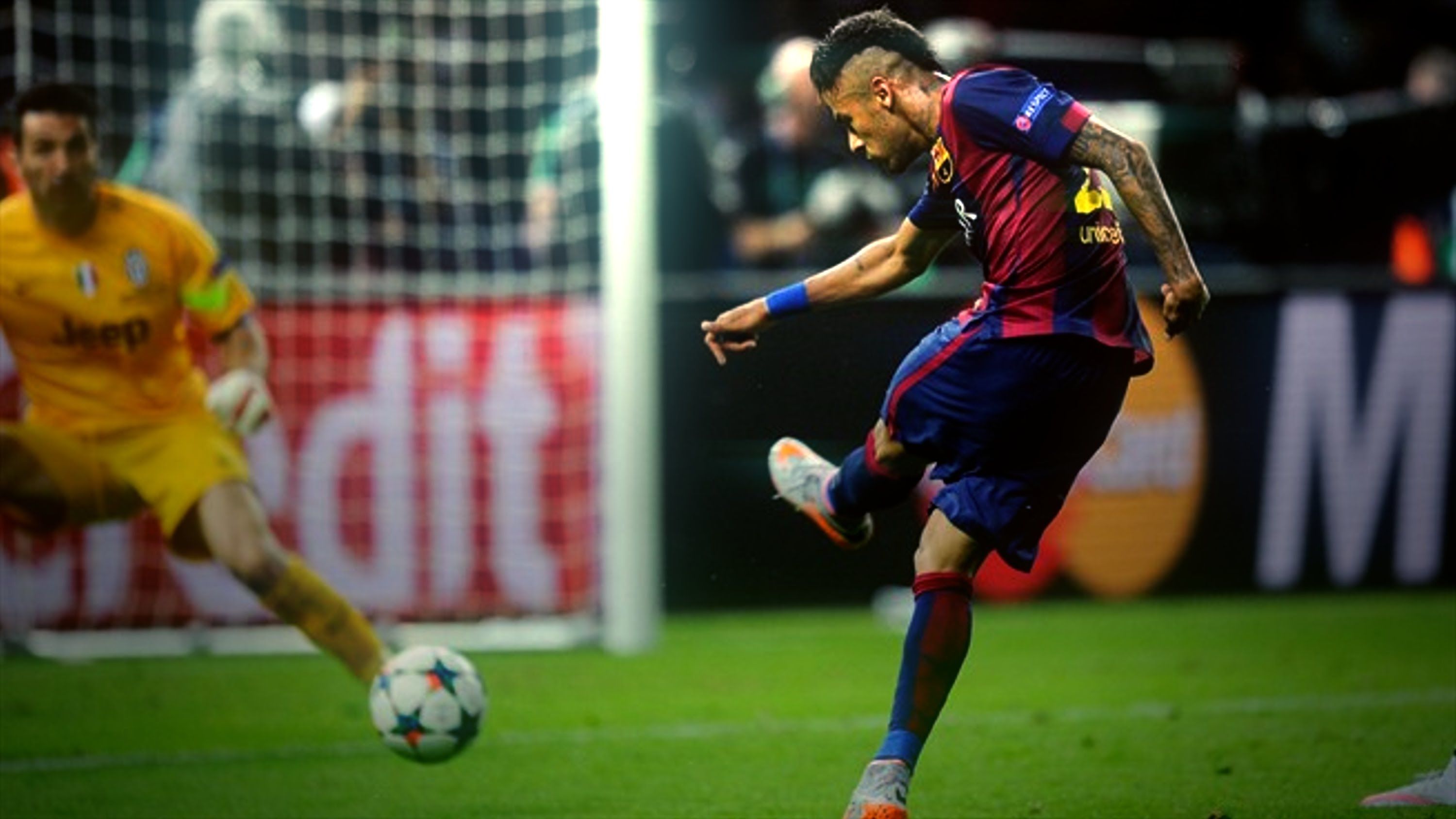 3000x1688 Neymar UCL Wallpaper