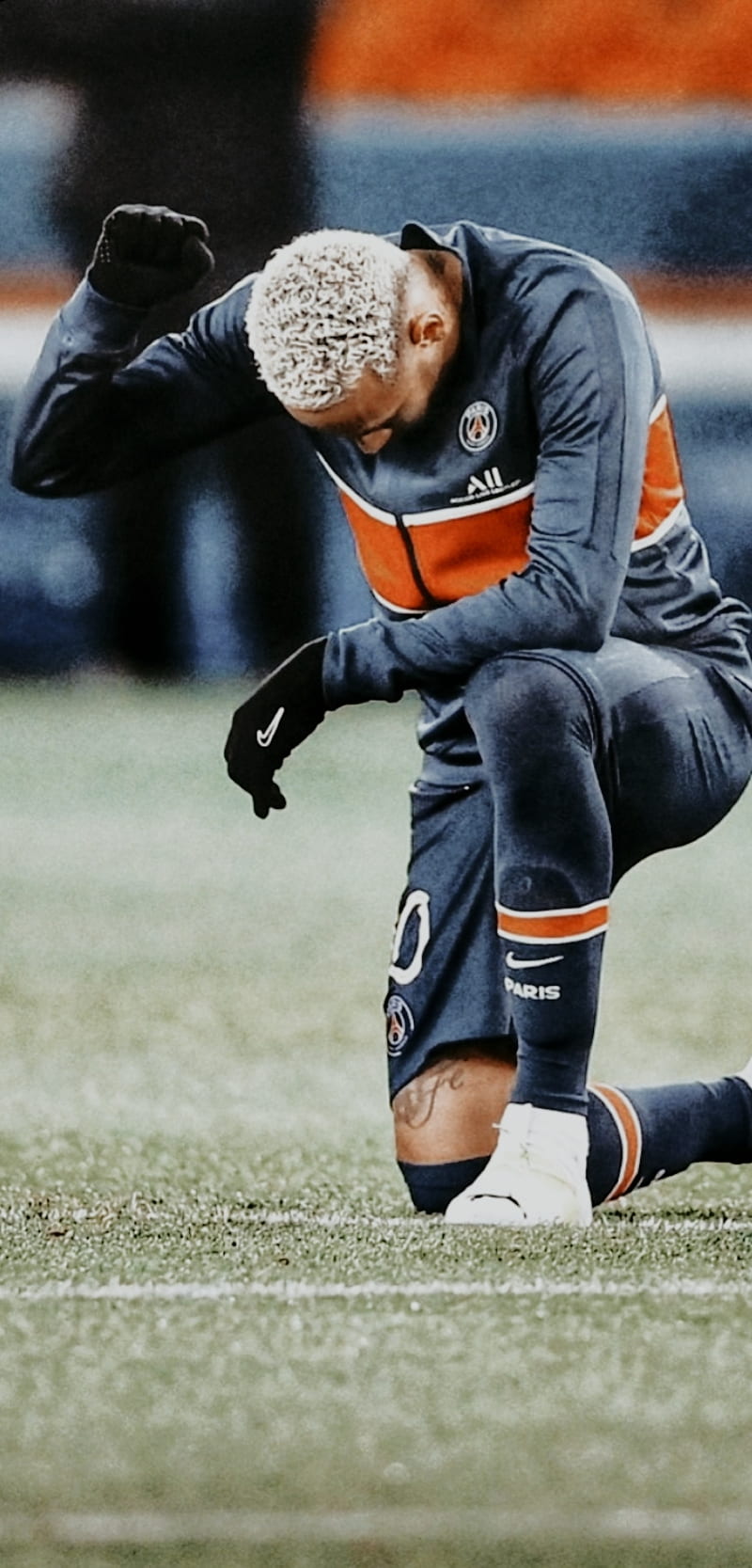 800x1667 Neymar No To Racism, championsleague, futebol, messi, notoracism, paris, psg, HD phone wallpaper