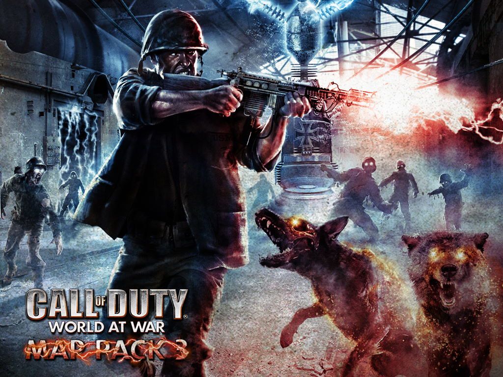 1024x768 Call Of Duty World At War Map Pack Desktop Wallpaper