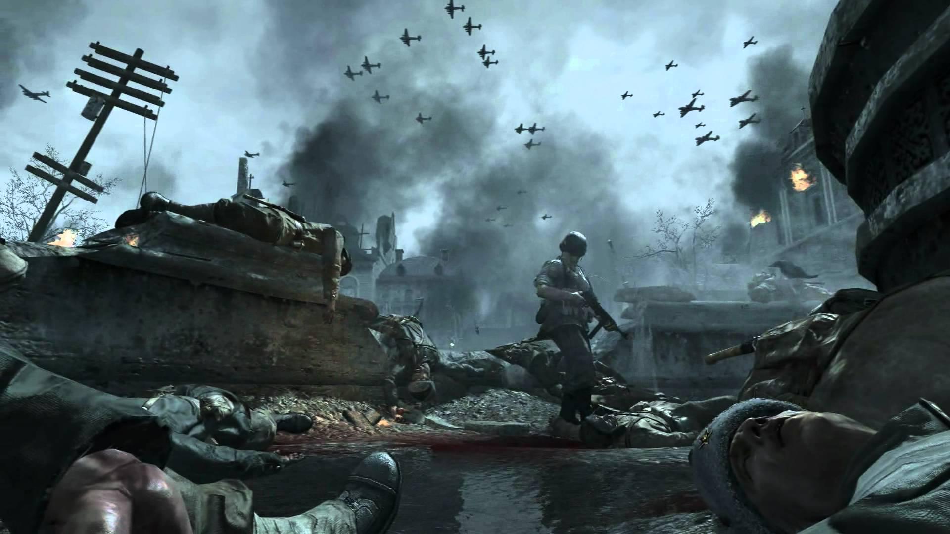 1920x1080 WAW This campaign was a masterpiece. I can't think of any other games that have ever depicted the brutally and horror of World War 2 as perfectly as this