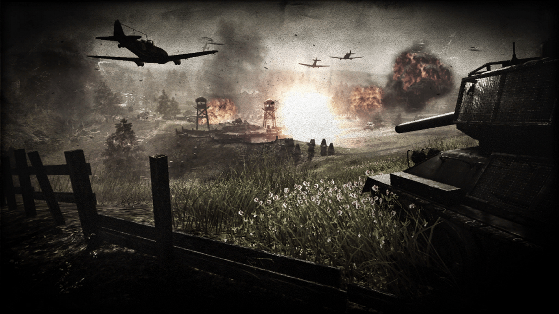 1920x1080 Campaign, World at War of Duty Maps