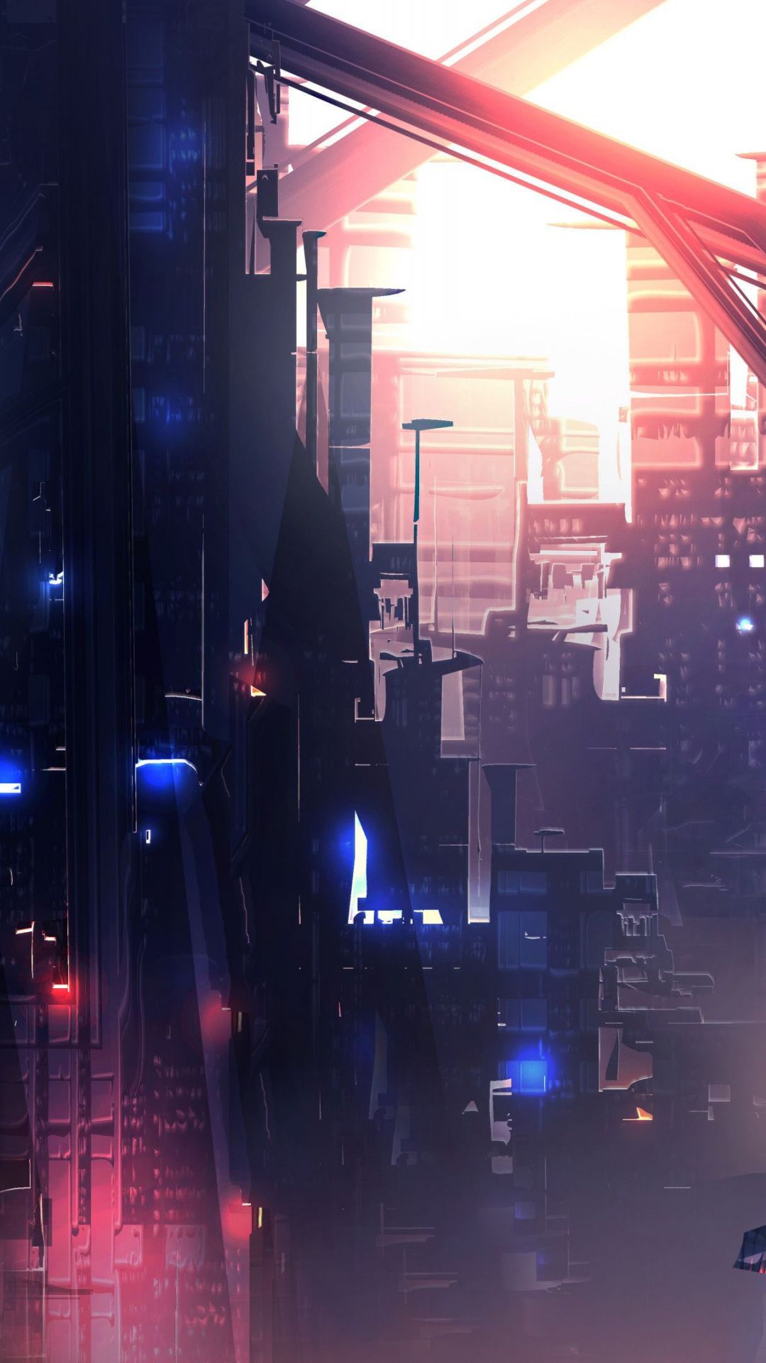 1080x1920 Lofi Summer Vertical Wallpaper