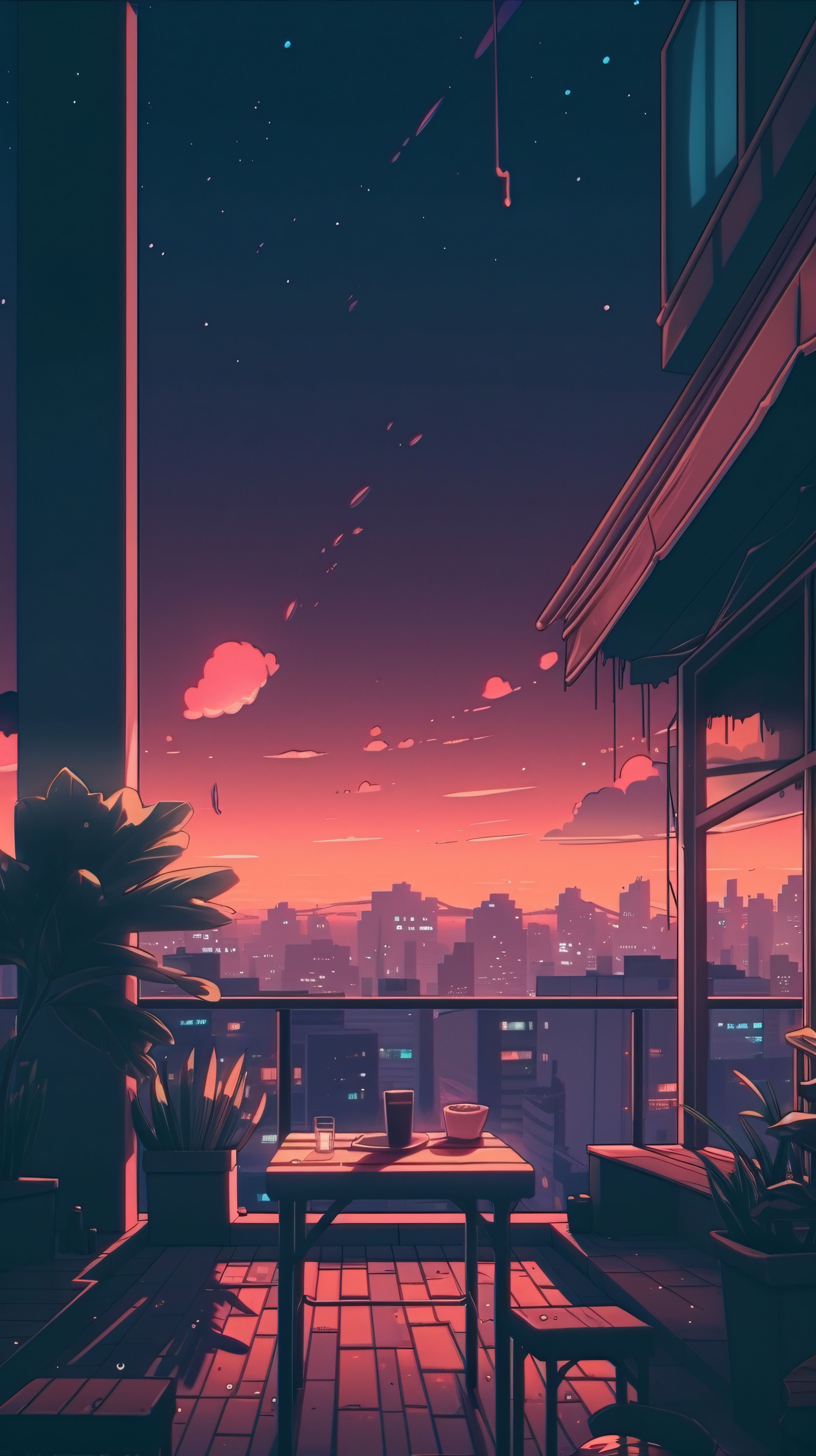 3264x5824 Lofi Wallpaper