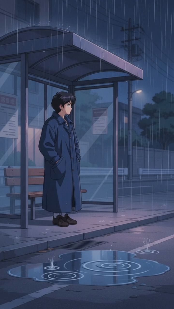 720x1280 Ai Generated, Anime, Lofi
