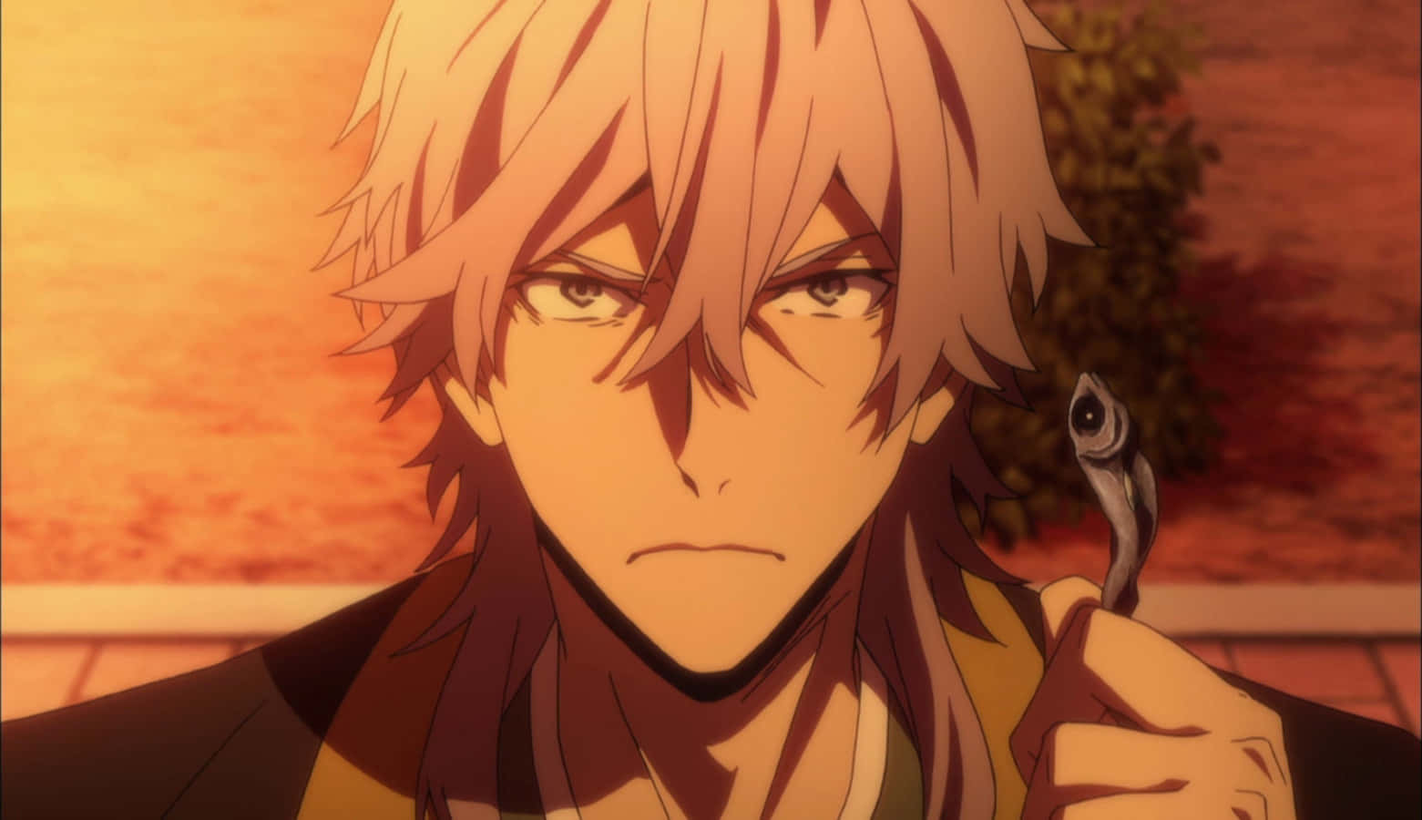 1561x900 Download The Renowned Yukichi Fukuzawa Portrait Wallpaper