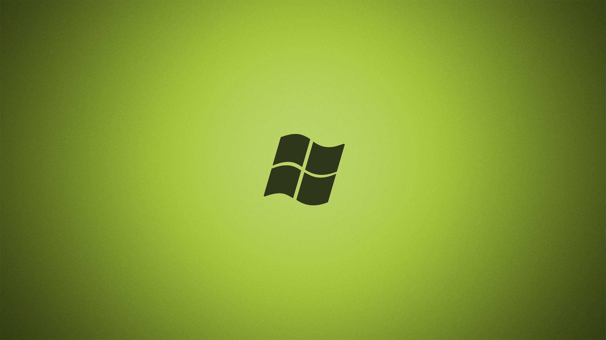 2560x1440 Microsoft Windows, Green background Wallpaper HD / Desktop and Mobile Background