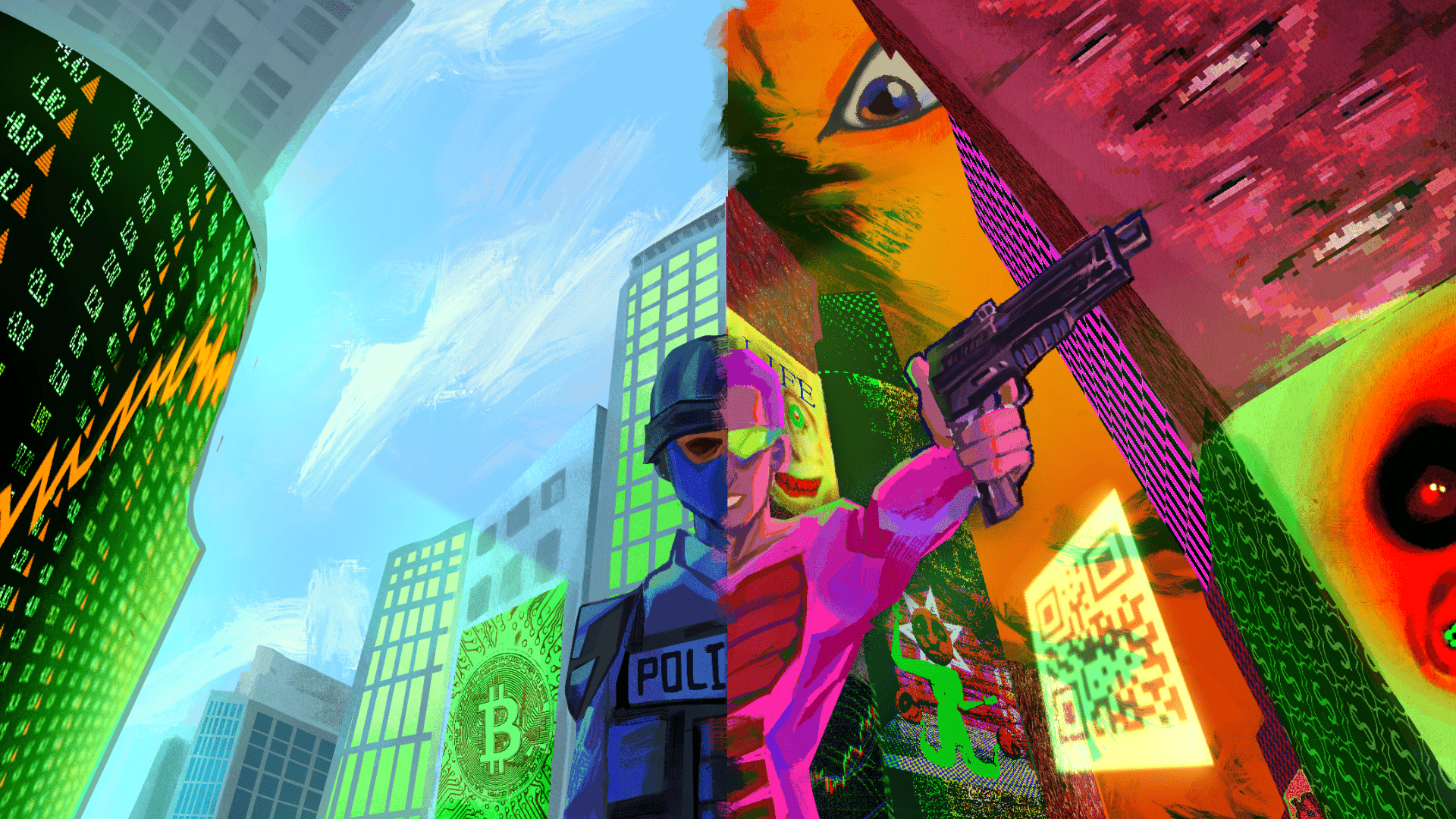 1920x1080 Cruelty Squad's Corporate Slurpcore Biopunk Nightmare Hellworld