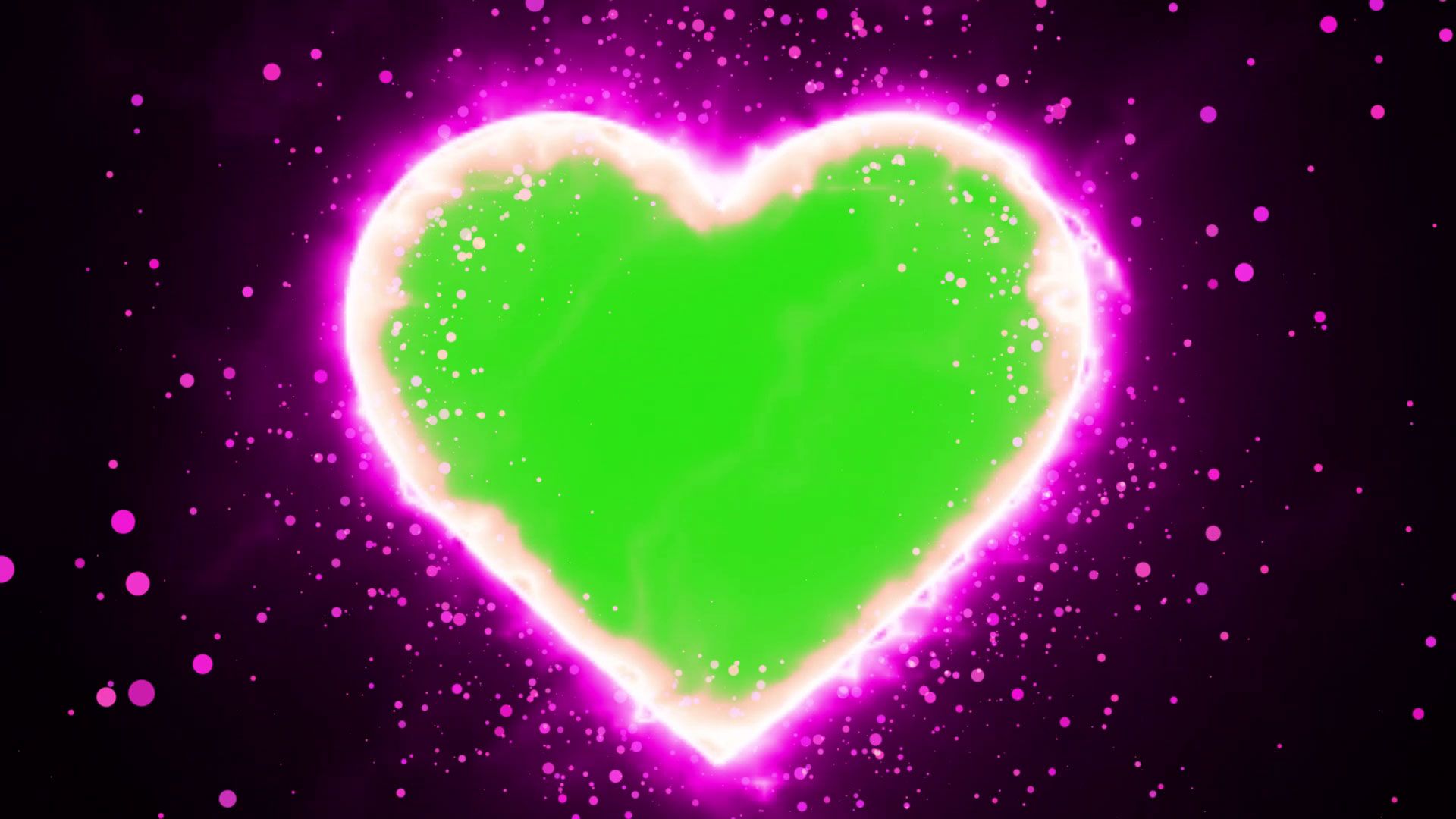 1920x1080 Love Frame Background for Wedding. Free Green Screen Love Effects Download