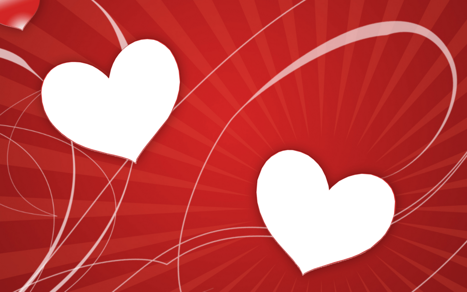 1600x1000 Download Red Love Heart Photo Frame .png PNG Image with No Background