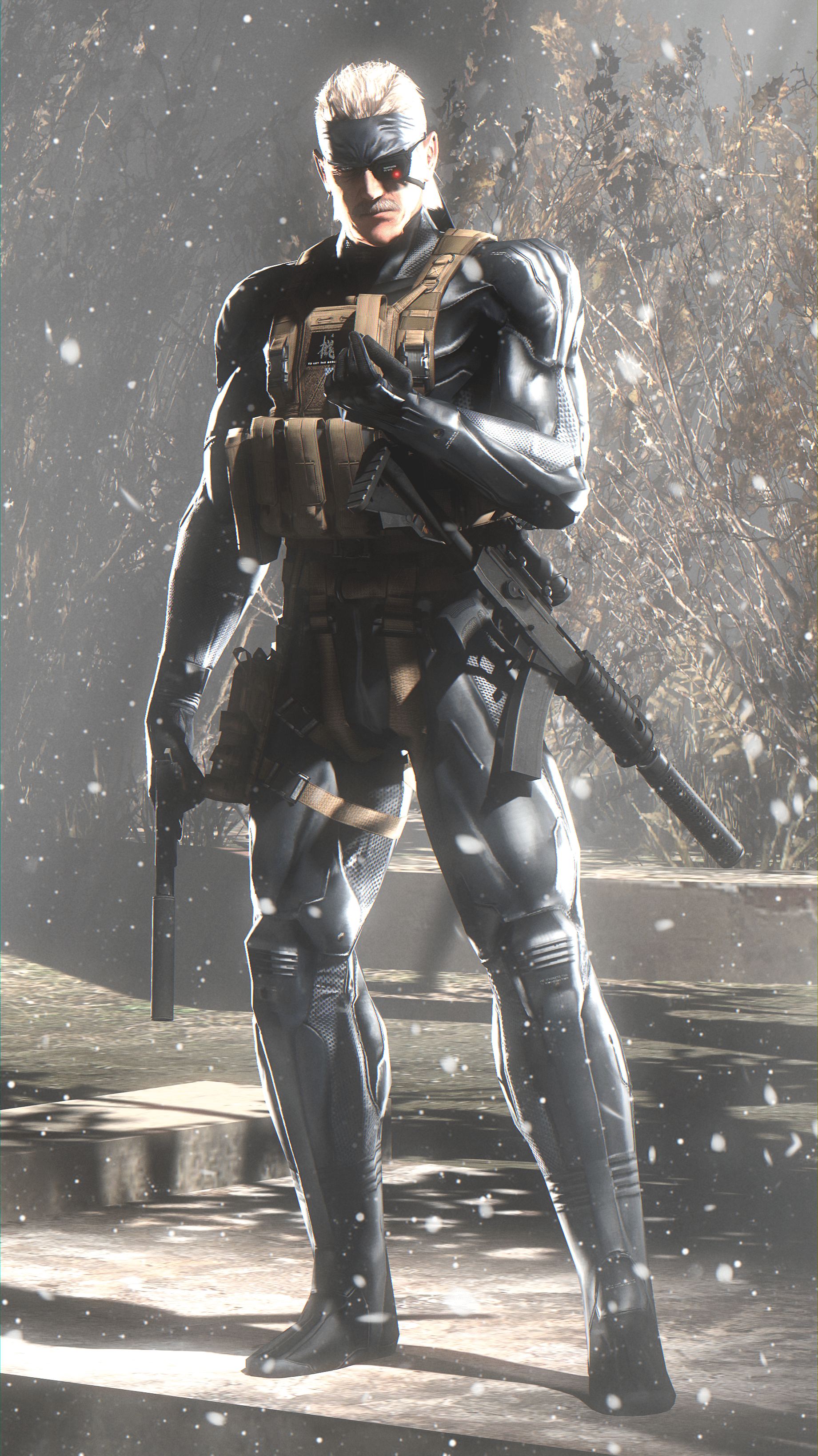 1841x3273 Beautiful render of Old Snake