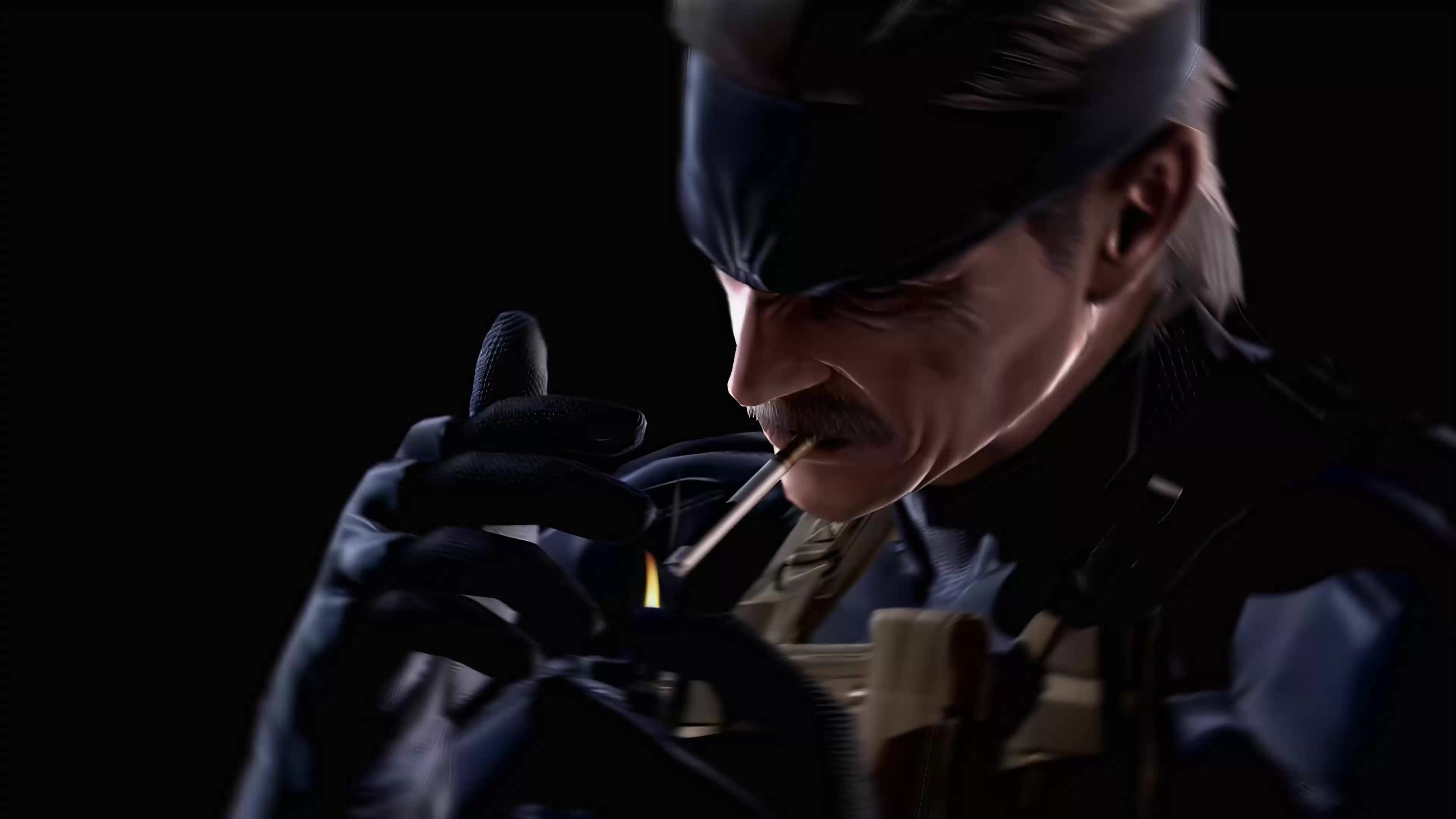 3840x2160 Old Snake Metal Gear Solid Live Wallpaper