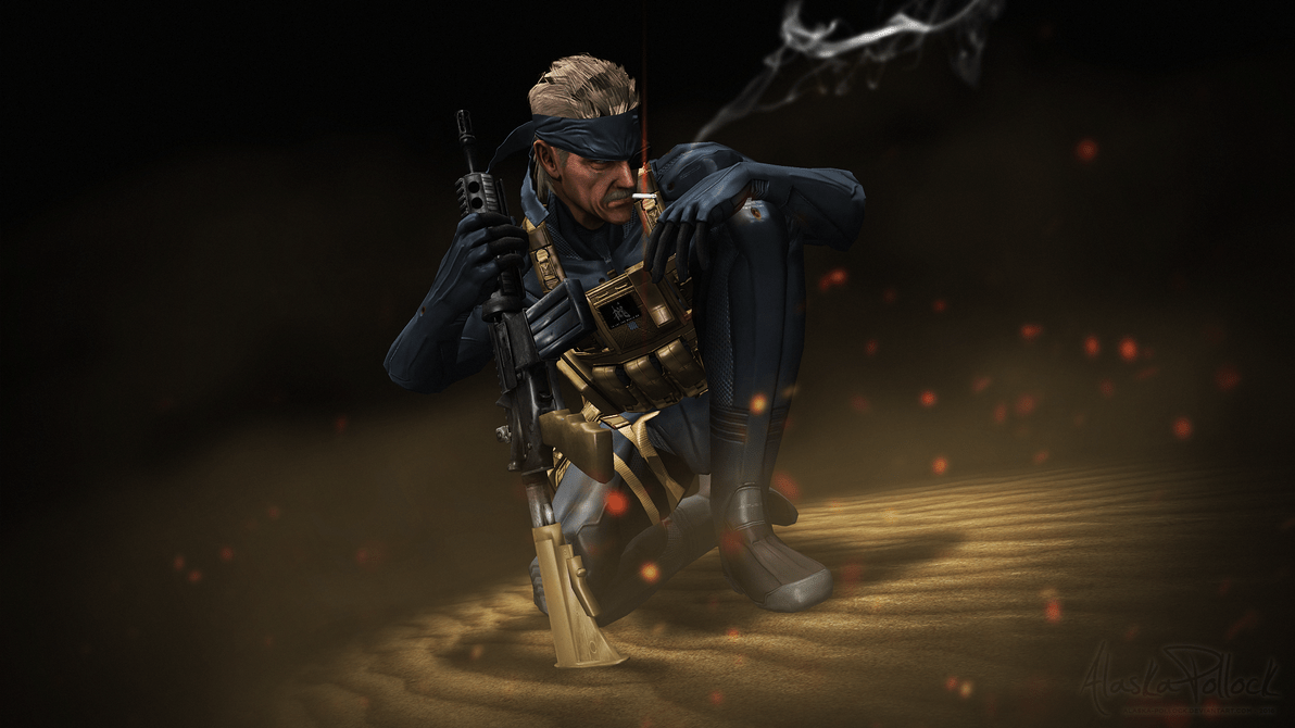 1192x670 So I heard you guys like renders of Old Snake