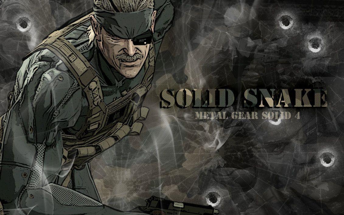 1131x707 Solid Snake Wallpaper