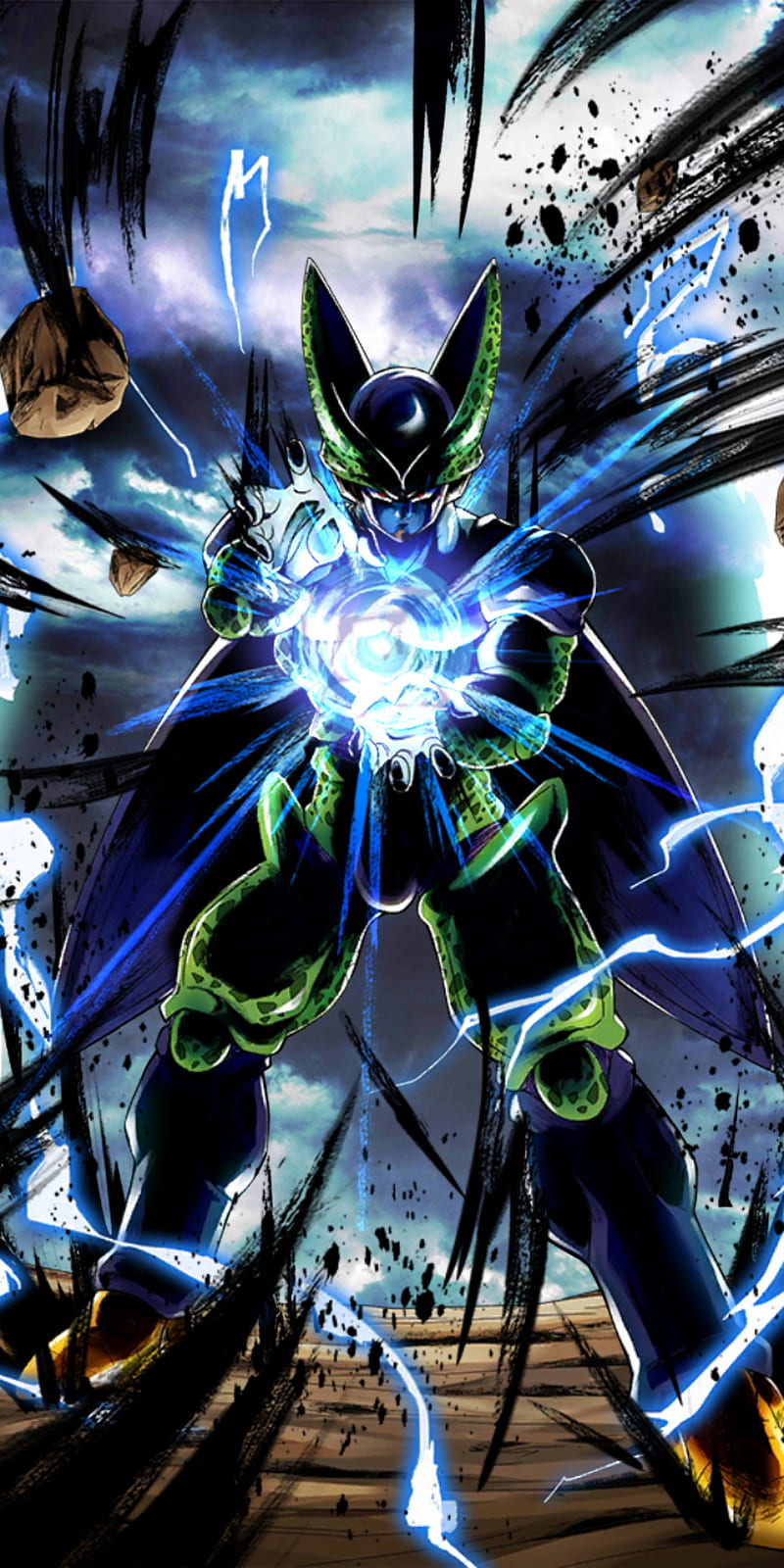 800x1600 Perfect Cell, dragon ball, dragon ball legends, HD phone wallpaper