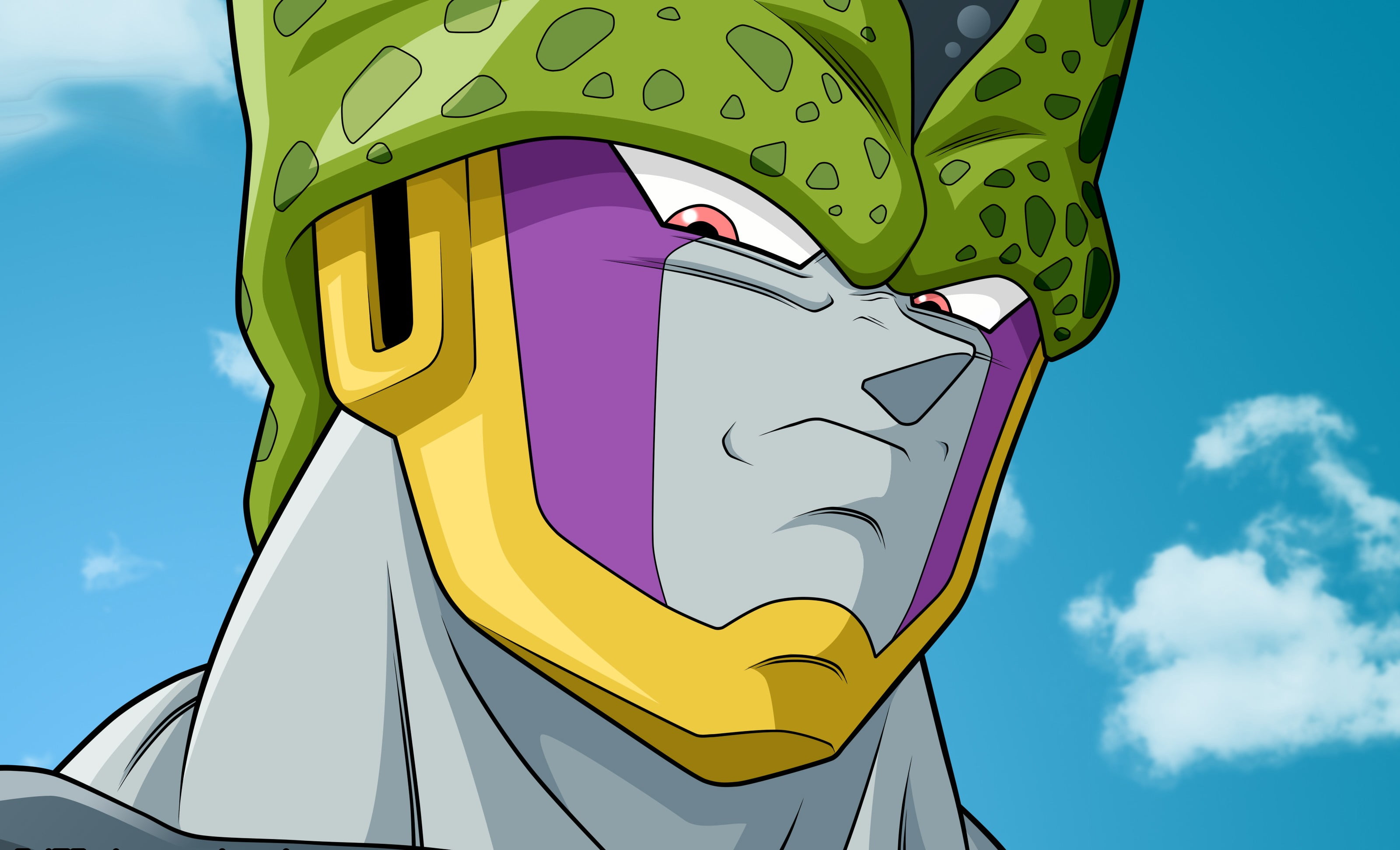 3200x1944 Dragon Balls Cell, Dragon Ball, Dragon Ball Z, Cell (character) HD wallpaper