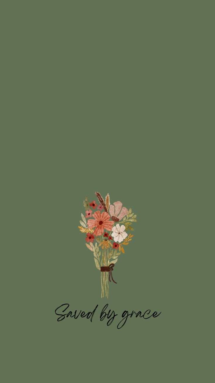 736x1308 Christian wallpaper sage green