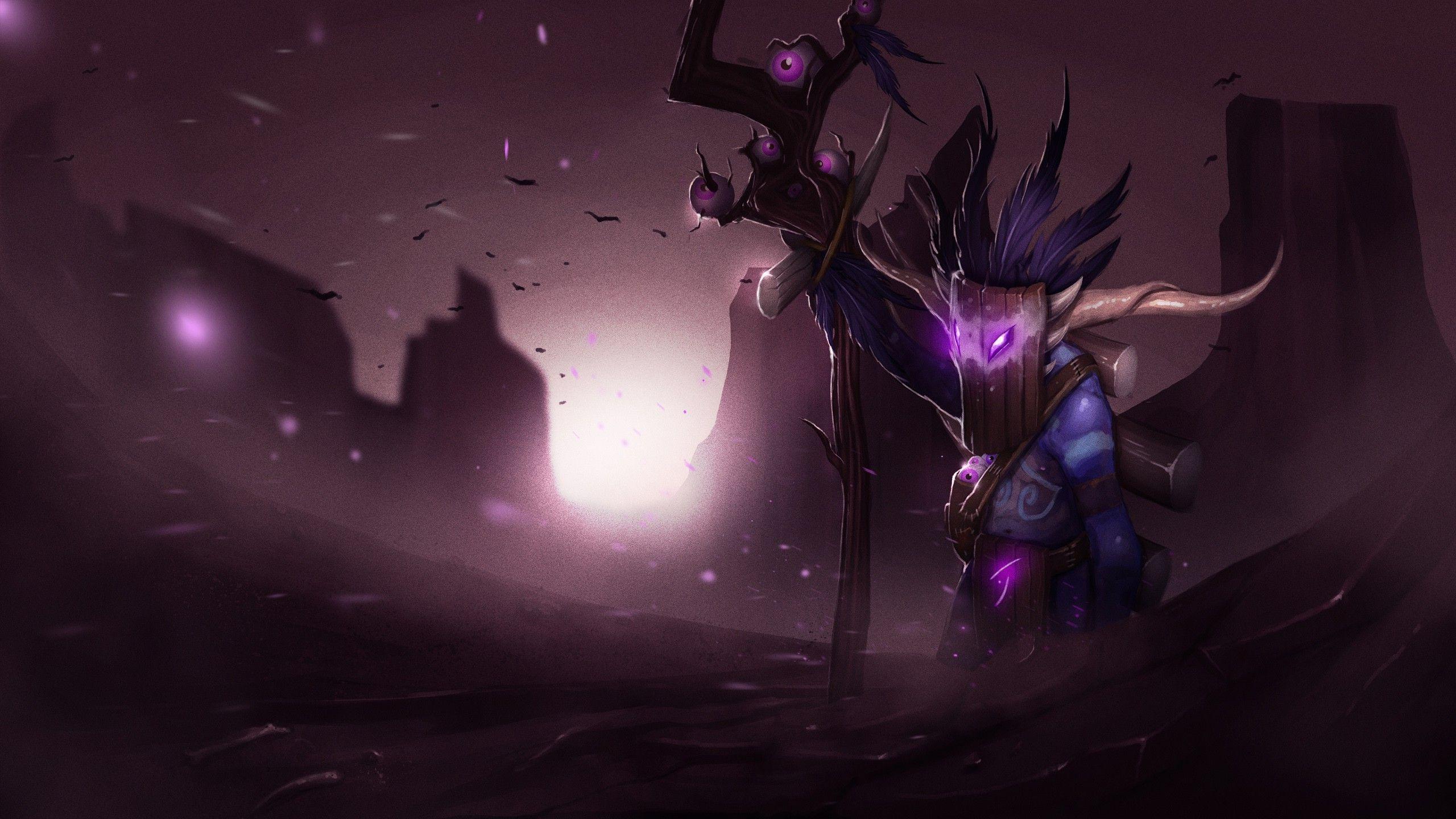2560x1440 Dota Dota, Defense Of The Ancients, Valve, Valve Corporation, Witch Doctor (character) Wallpaper HD / Desktop and Mobile Background