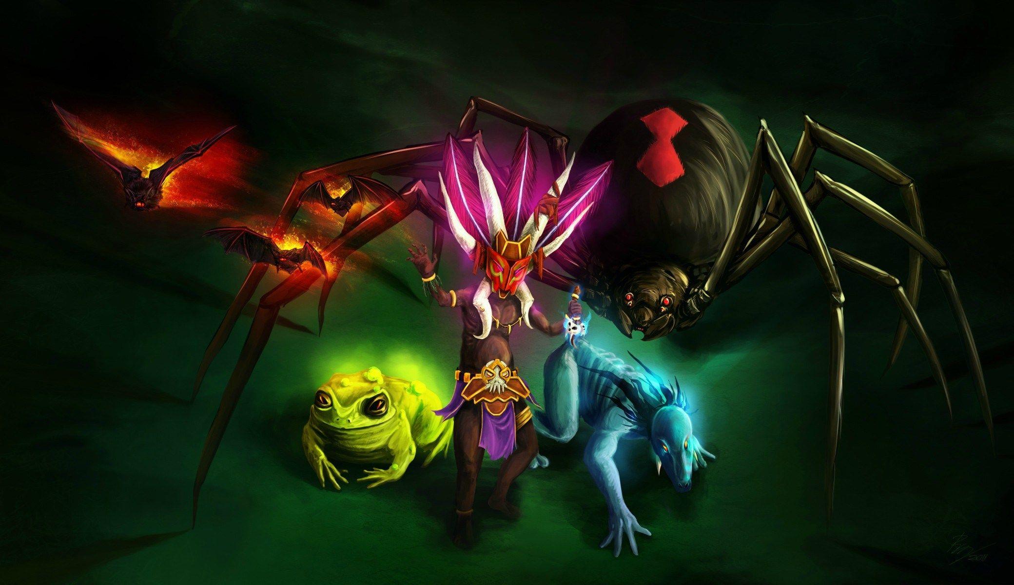 2080x1200 Diablo 3 Witch Doctor Paintings Gallery