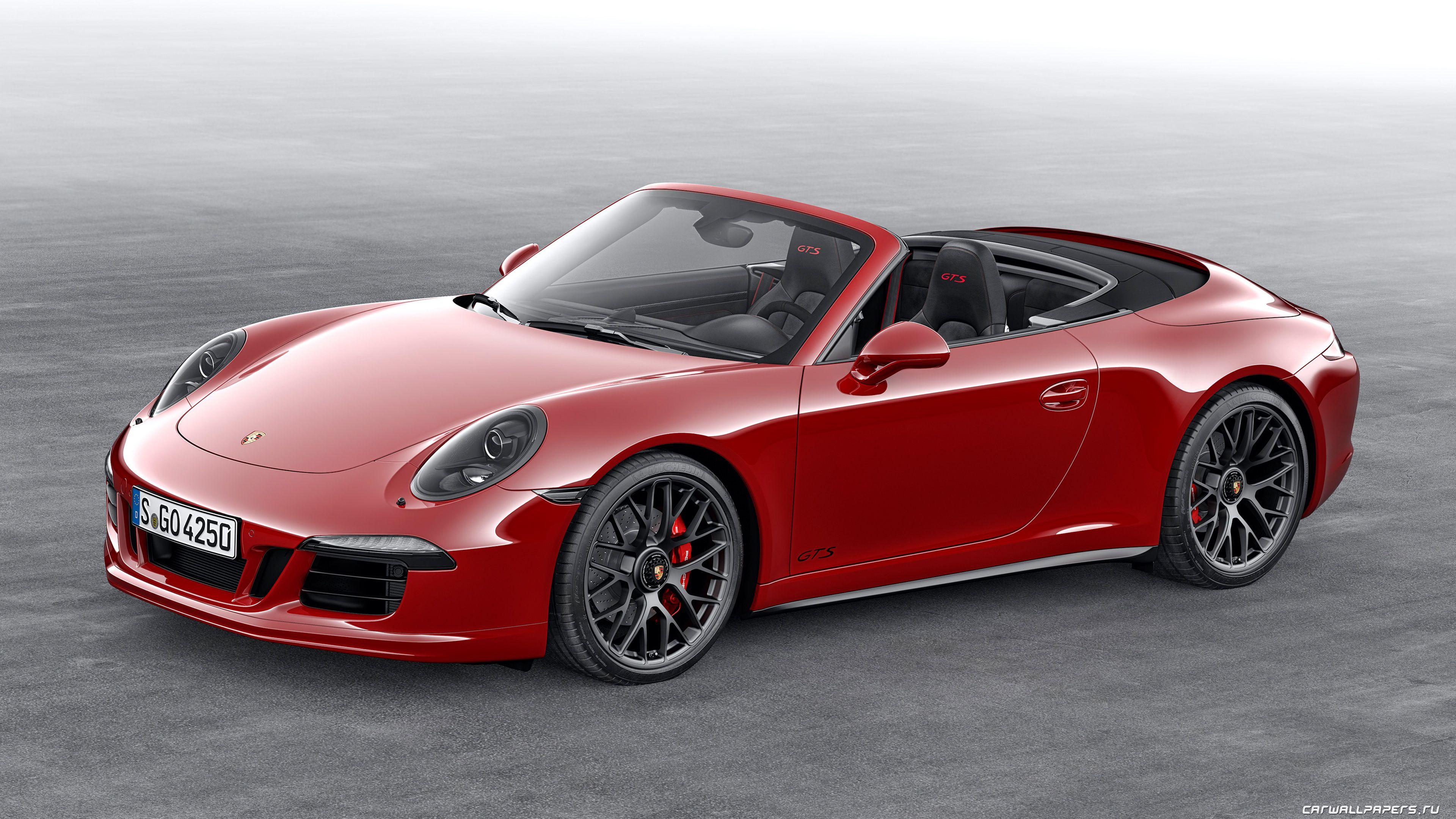 3840x2160 Cars desktop wallpaper Porsche 911 Carrera GTS Cabriolet