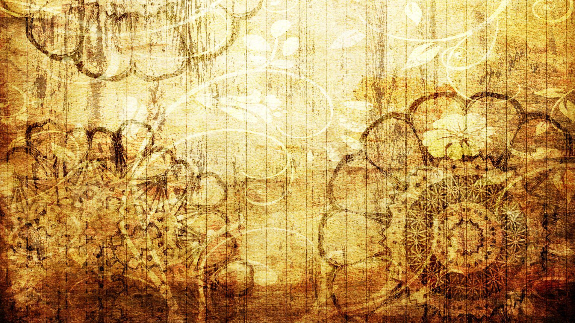 1920x1080 Yellow and Brown Wallpaper