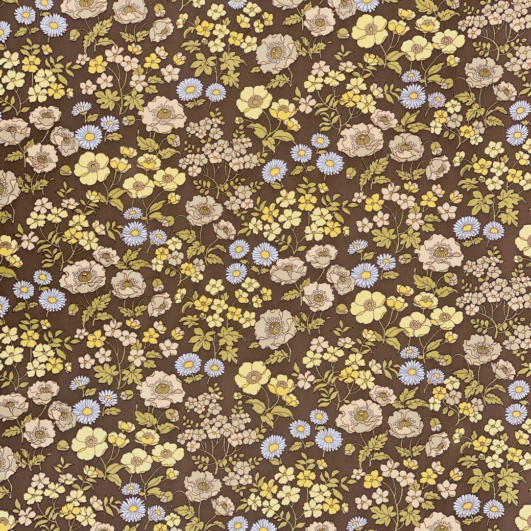 1040x1040 Vintage Wallpaper Shop. Vintage Brown Floral Wallpaper