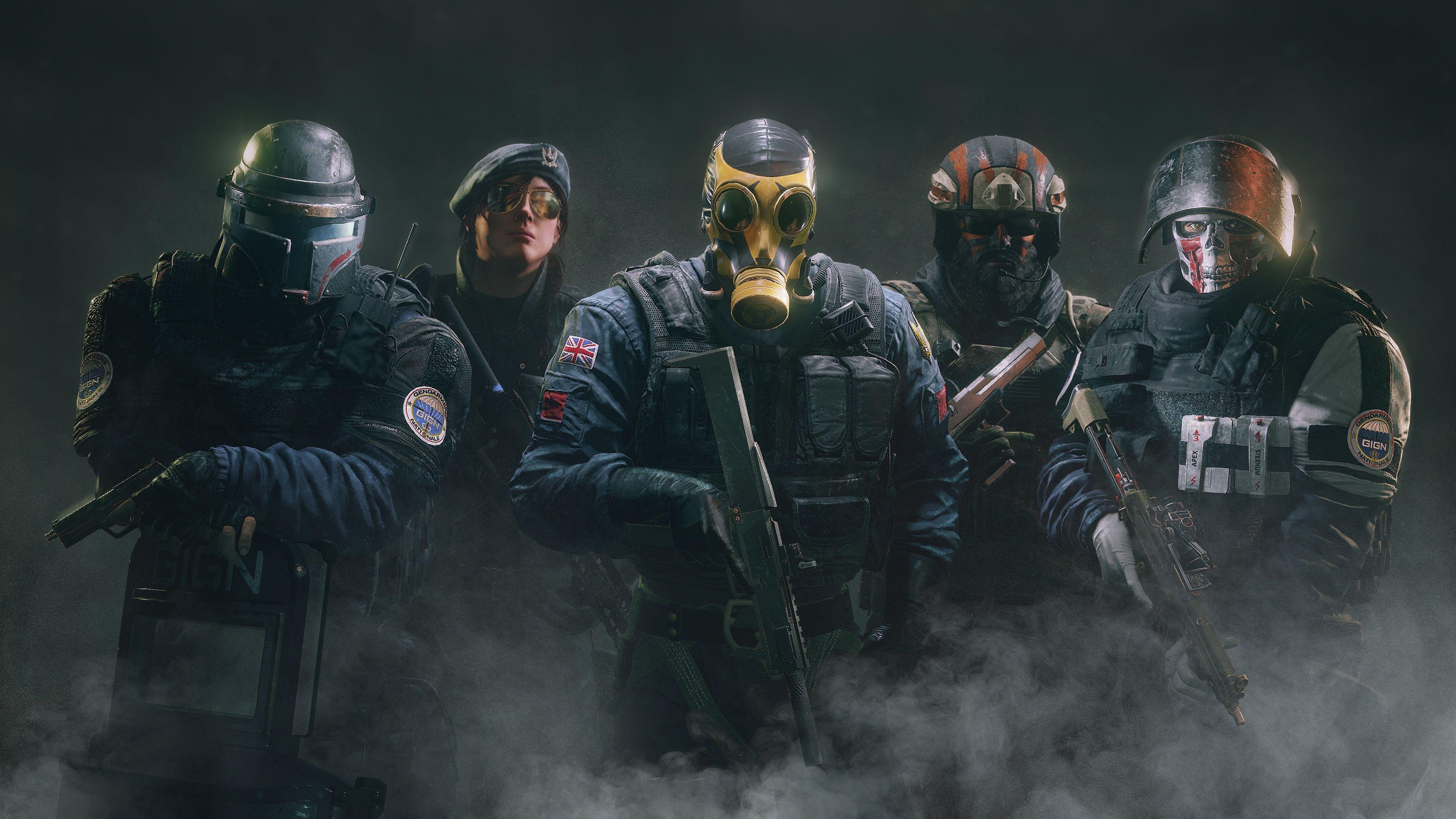 3840x2160 Tom Clancy's Rainbow Six Siege PC Game Wallpaper in jpg format for free download