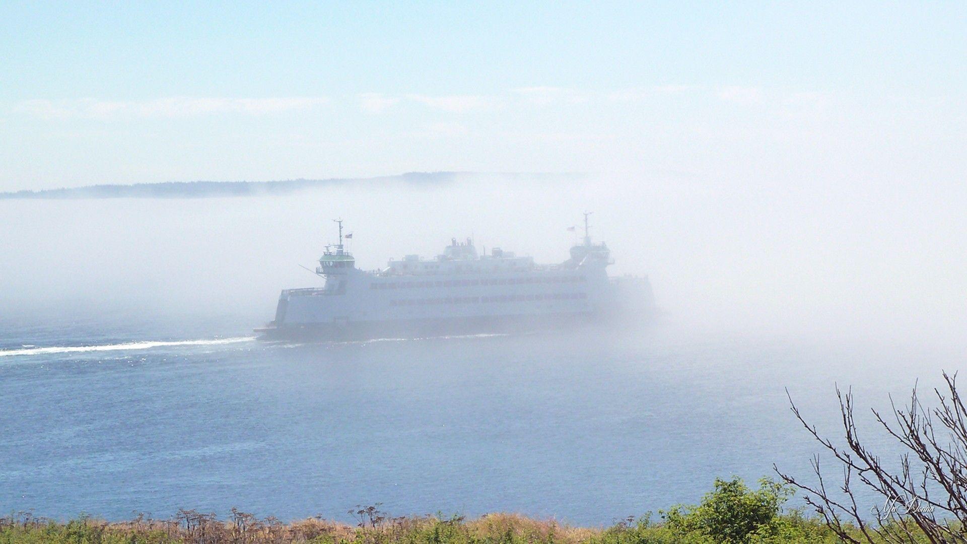 1920x1080 Northwest Tag wallpaper: Beach Bay Bellingham Puget Sound Gray