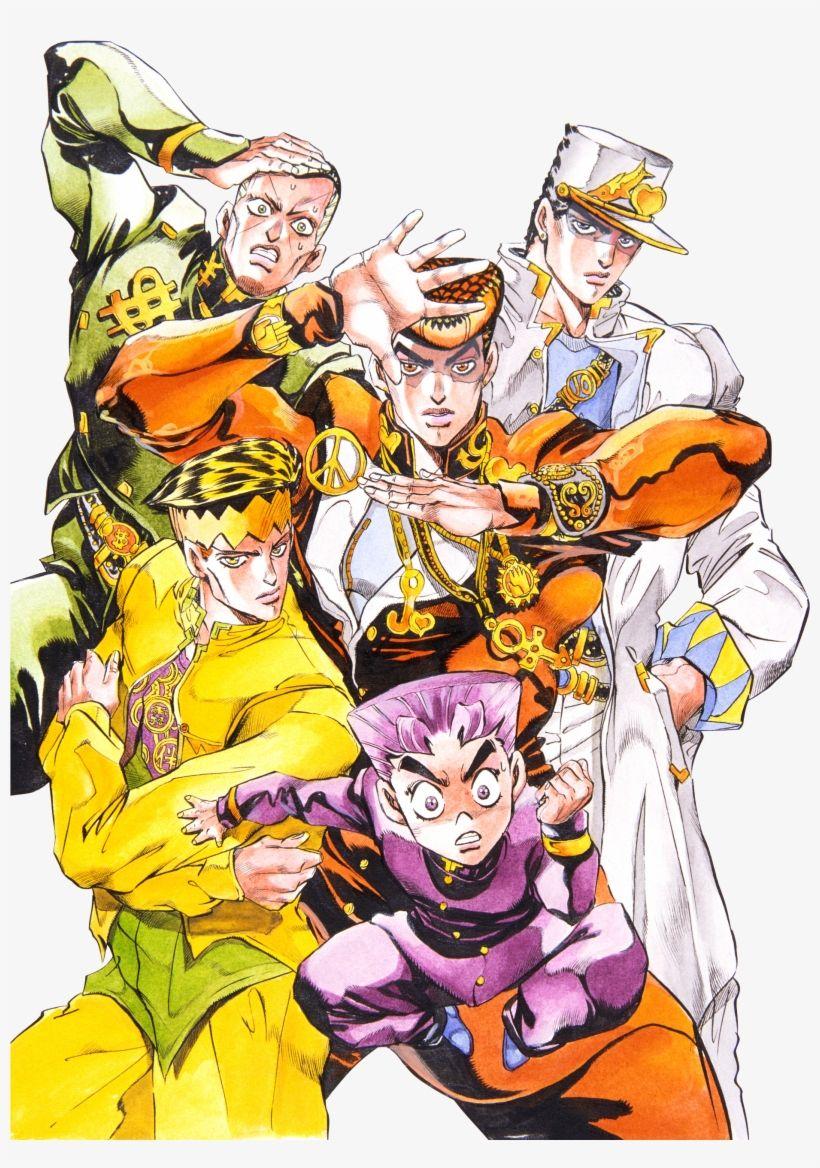 820x1168 Jojo Bizarre Adventure Wallpaper's Bizarre Adventure Artwork PNG Image. Transparent PNG Free Download on SeekPNG