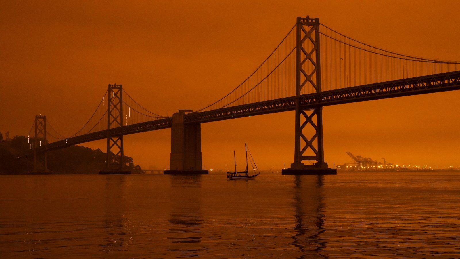 1600x900 San Francisco Residents Share Videos, Photo Of 'Apocalyptic' Skies As Wildfires Burn Nearby