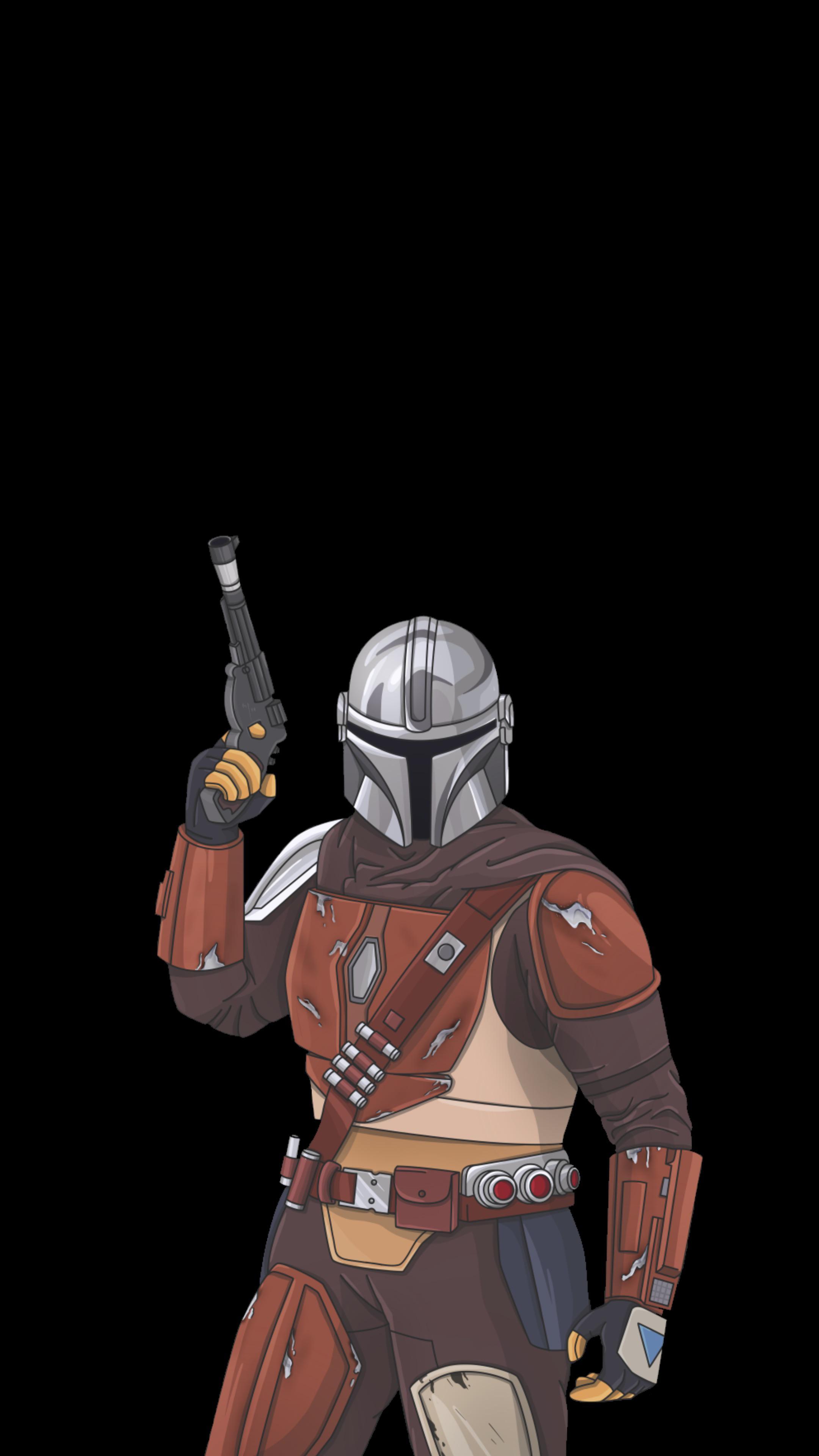 2160x3840 The Mandalorian wallpaper: OLED iPhone screens edition