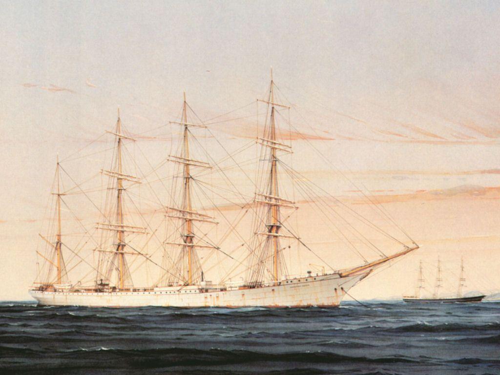 1024x768 Cornelis De Vries Boat Art