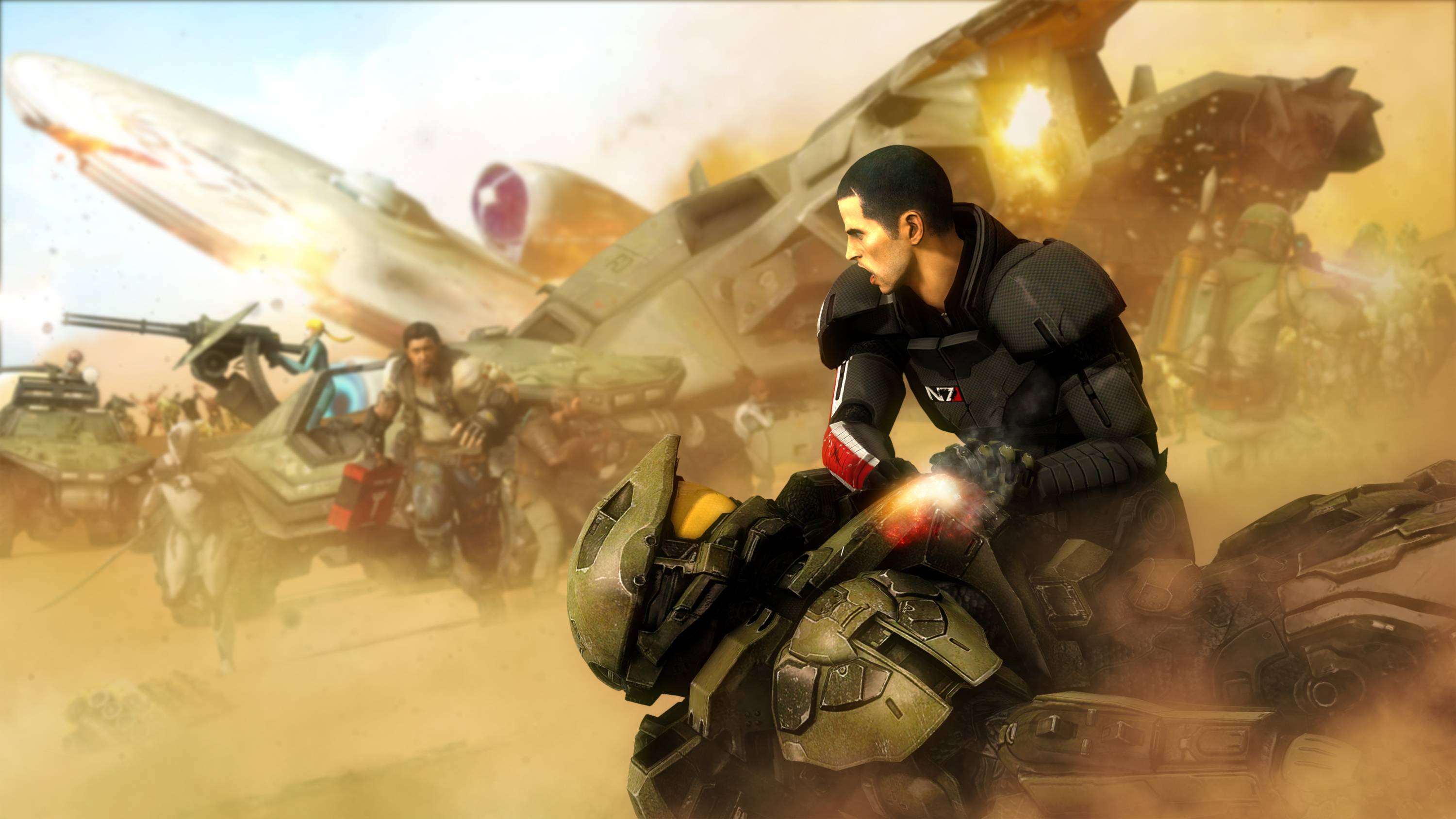 3000x1688 mass effect, shepard, halo 2560x1080 Resolution Wallpaper, HD Games 4K Wallpaper, Image, Photo and Background