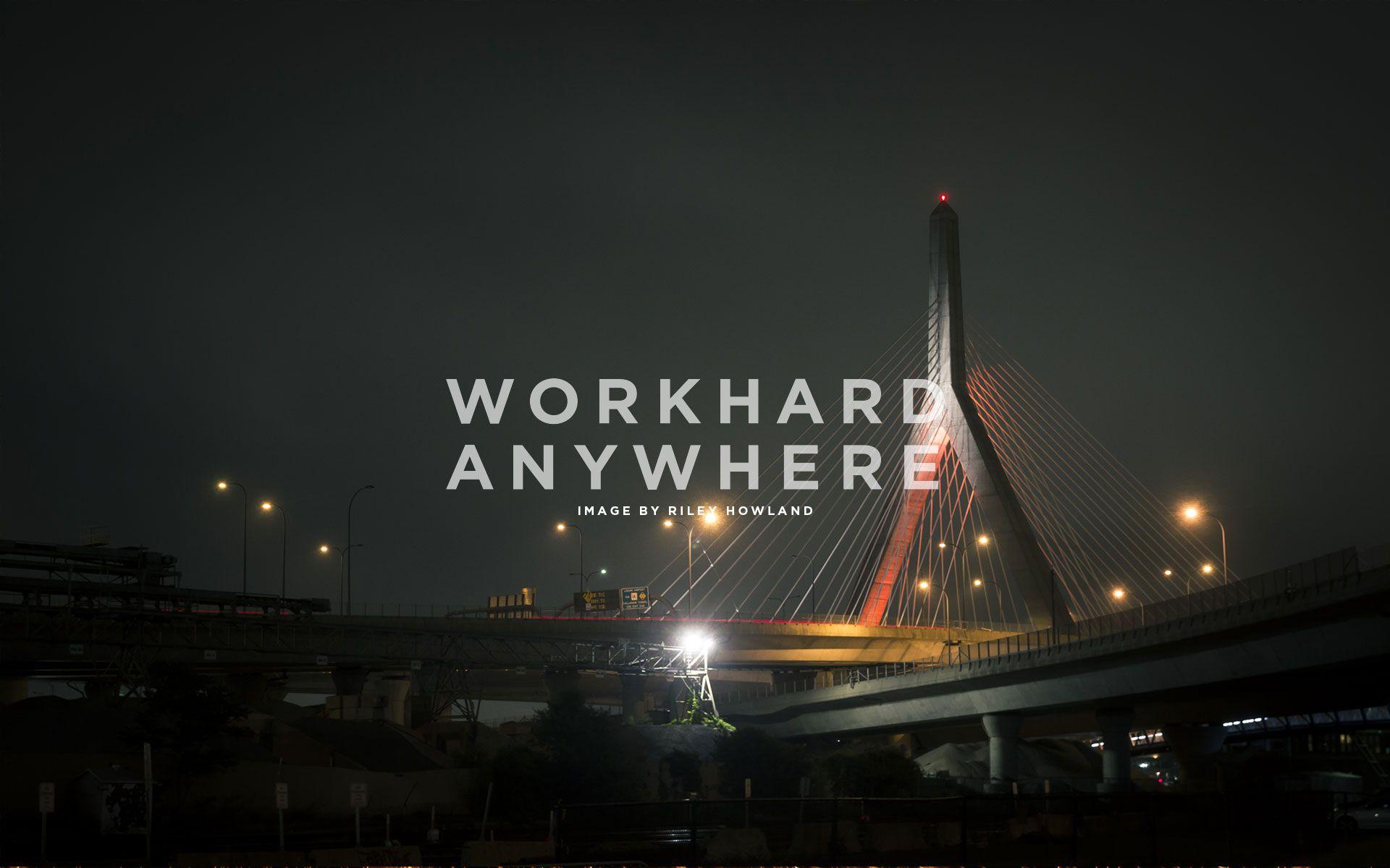 1920x1200 Work Hard Anywhere